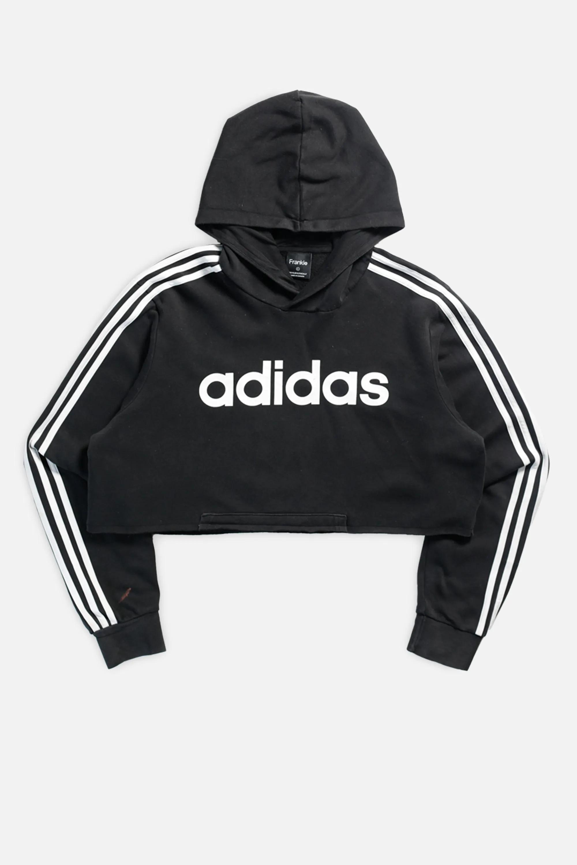 Rework Adidas Raw Crop Sweatshirt - XL