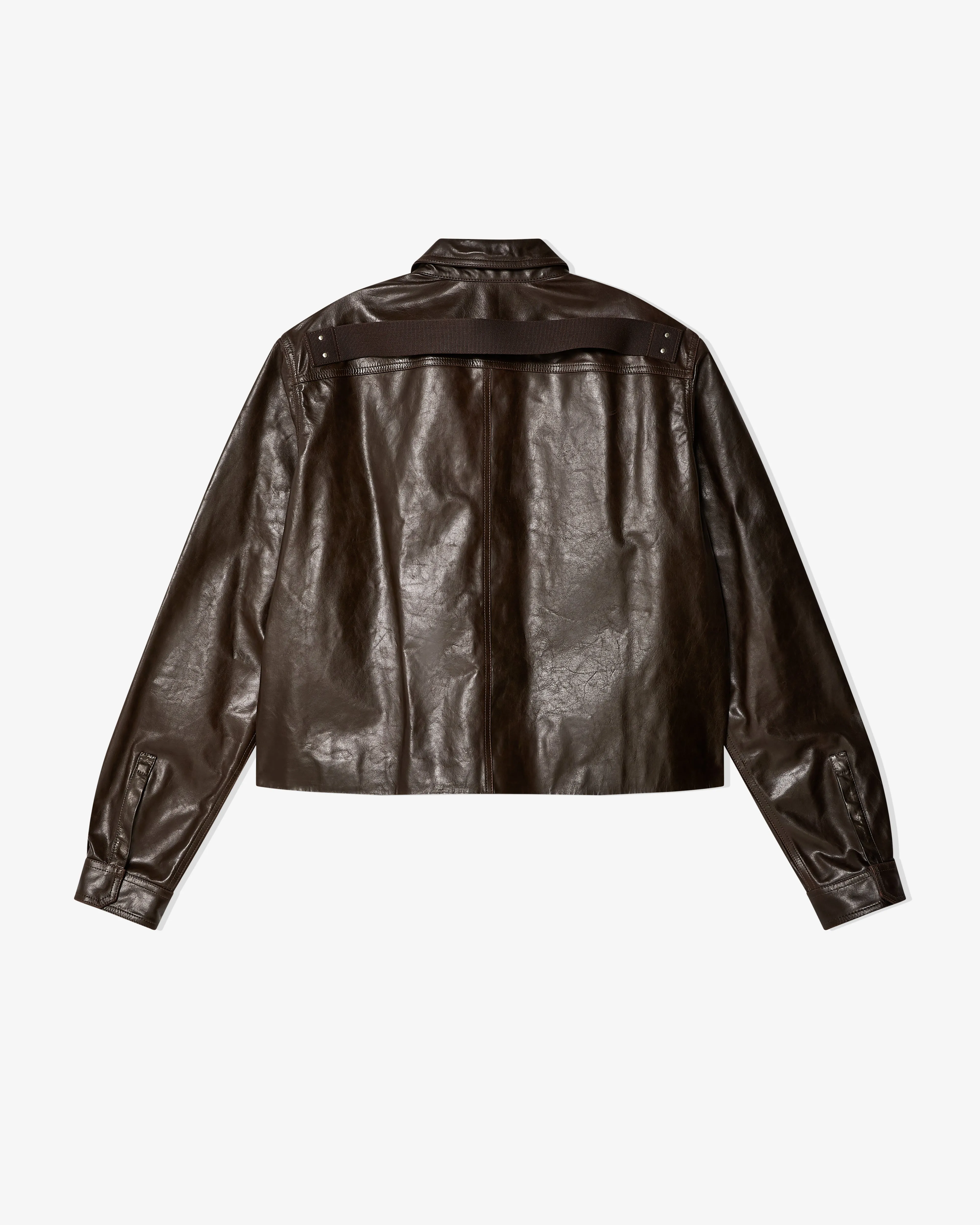 Rick Owens - Men's Tour Alice Shirt Jacket - (Mahogany)