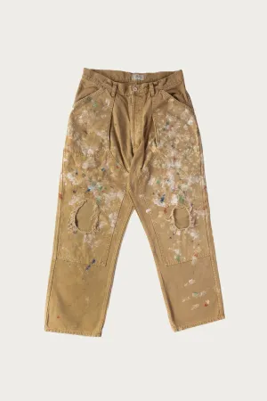Splash Painter Pants - Brown Duck