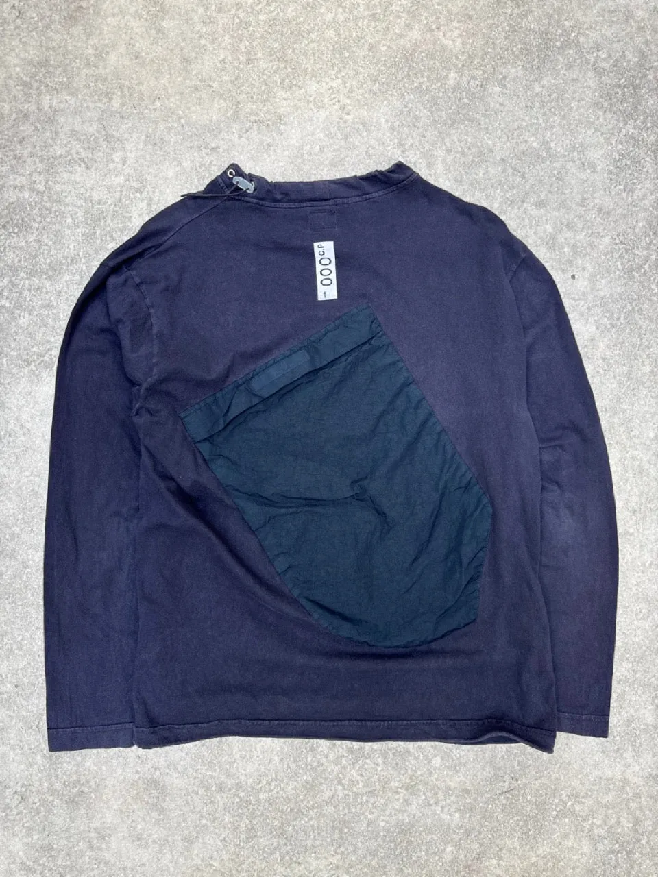 S/S 2000 C.P. Company Navy Long Sleeve Utility T-Shirt