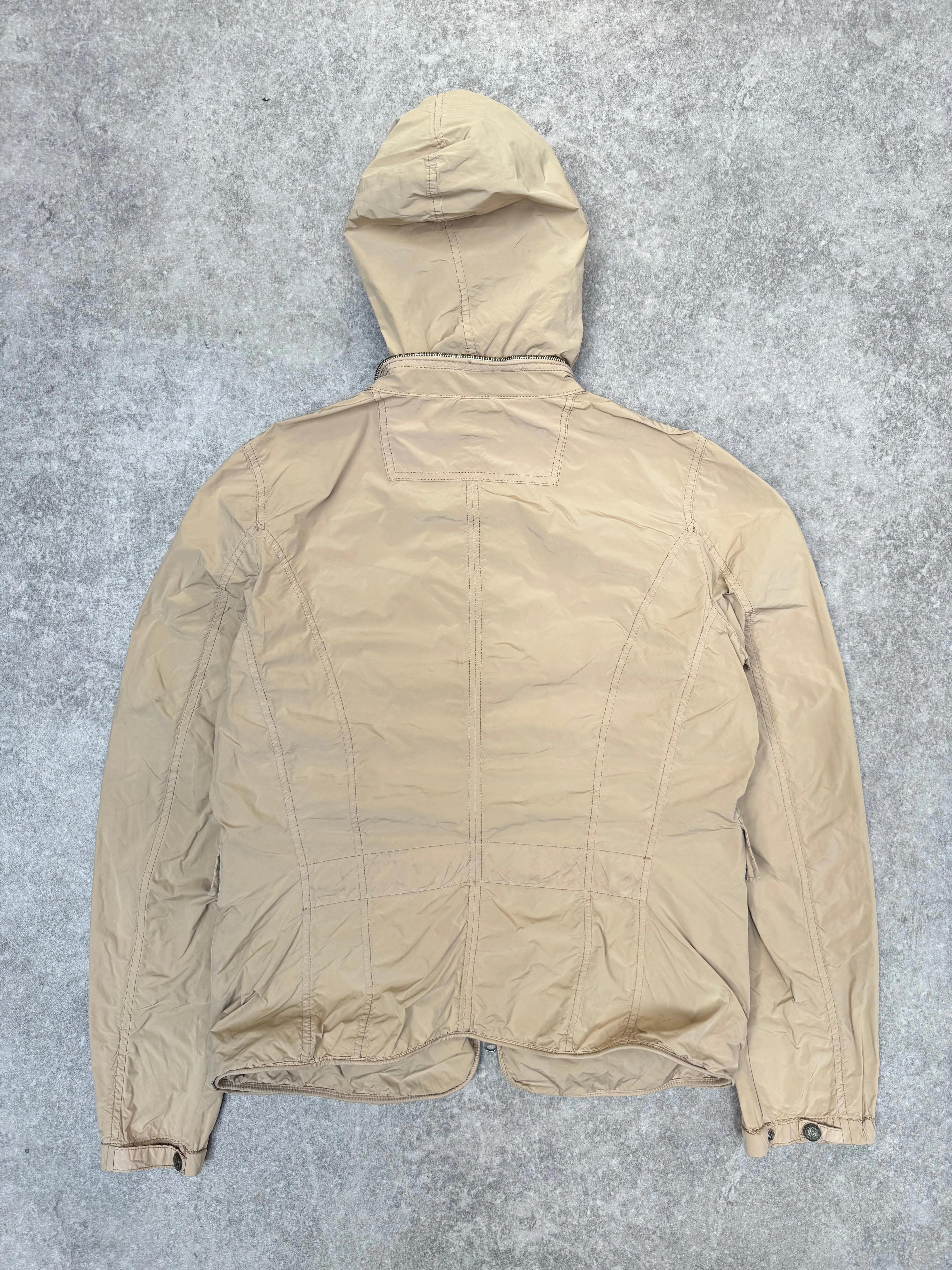S/S 2007 C.P. Company Beige Lightweight Hooded Windbreaker