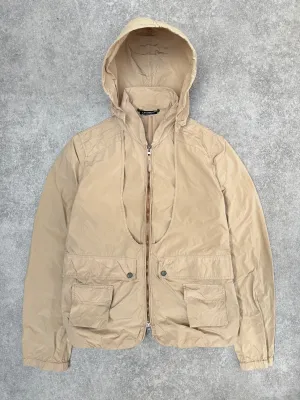 S/S 2007 C.P. Company Beige Lightweight Hooded Windbreaker