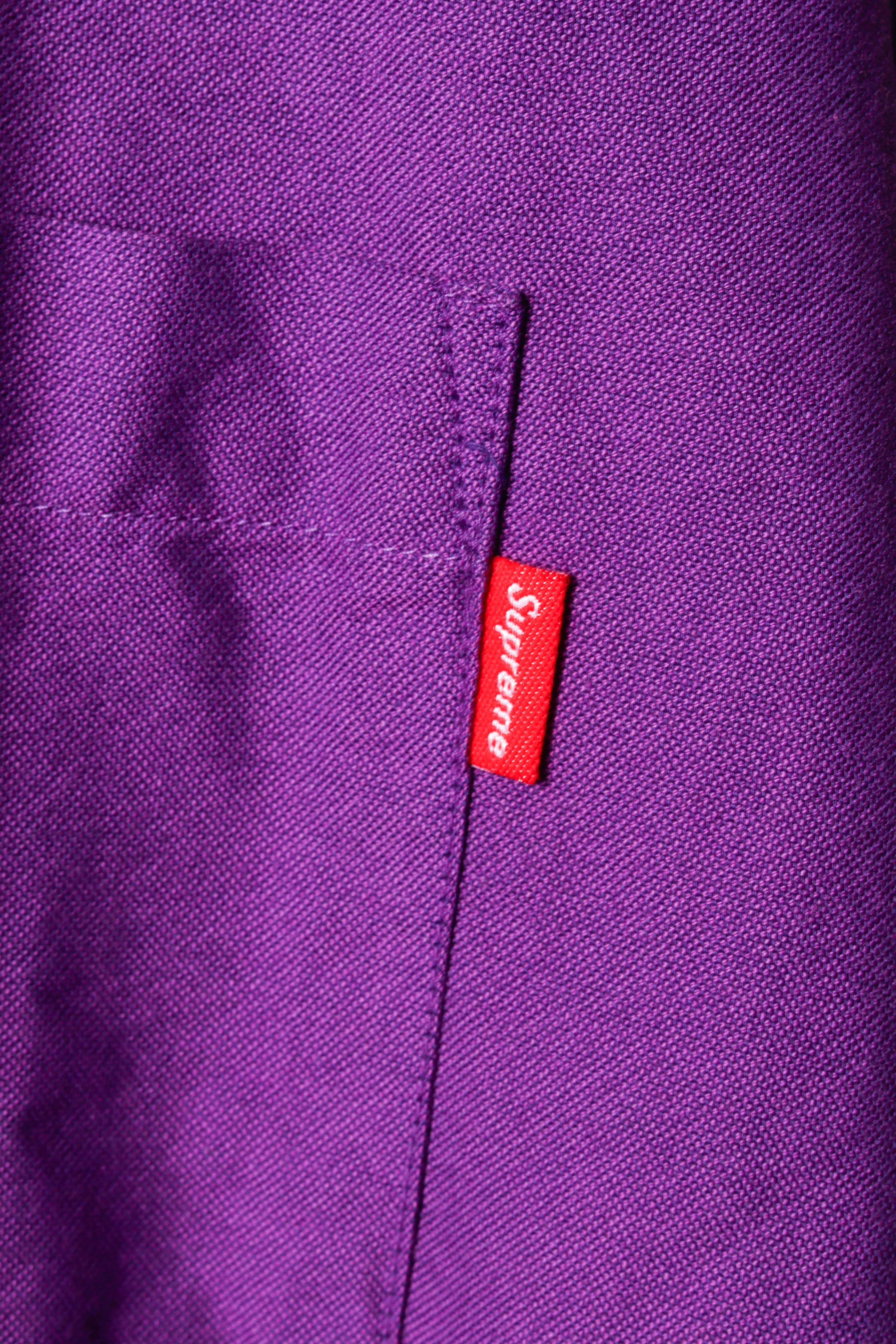 SS17 Supreme 'Lightweight Oxford' Shirt Purple (2017)