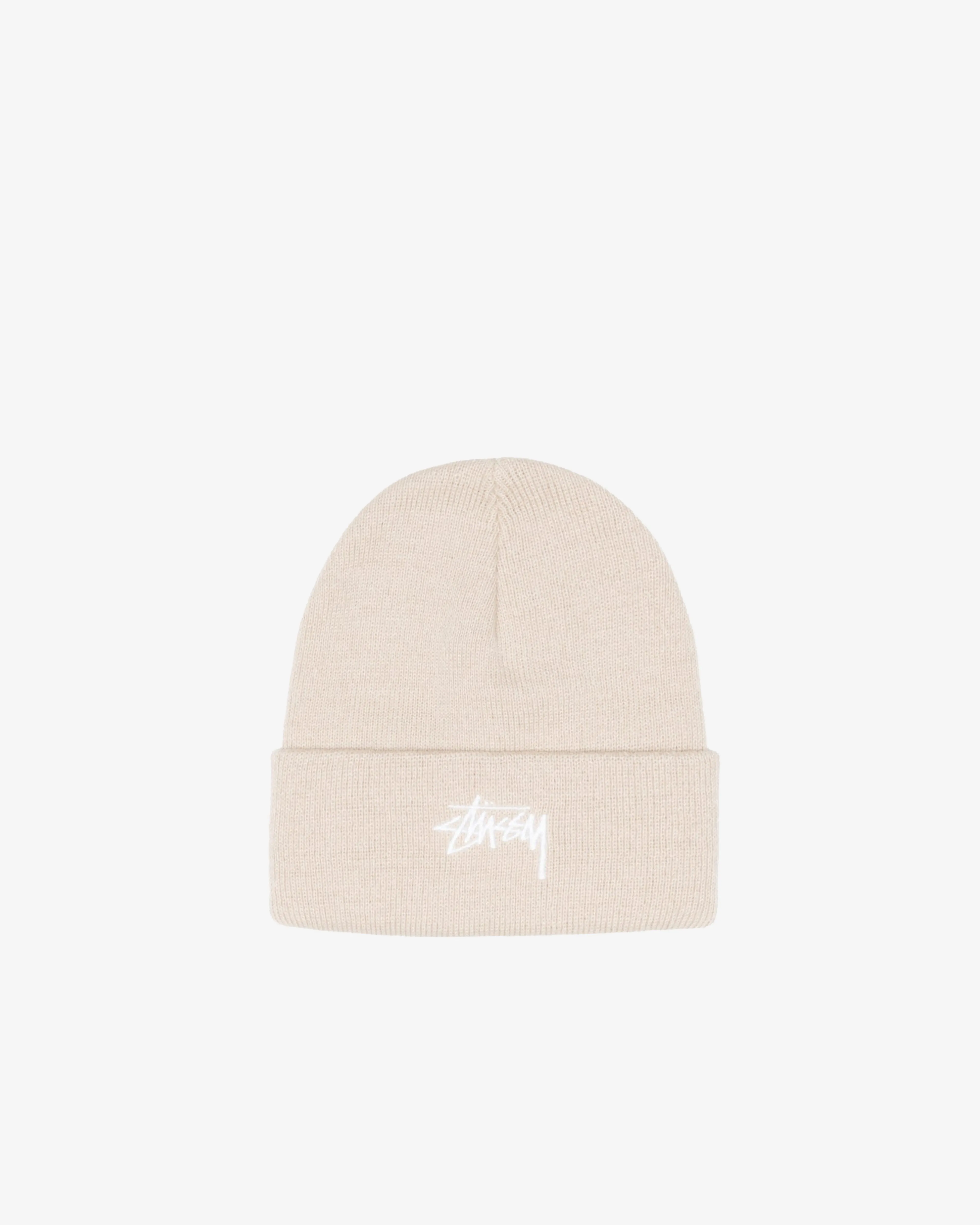 Stssy - Men's Basic Cuff Beanie - (Stone)