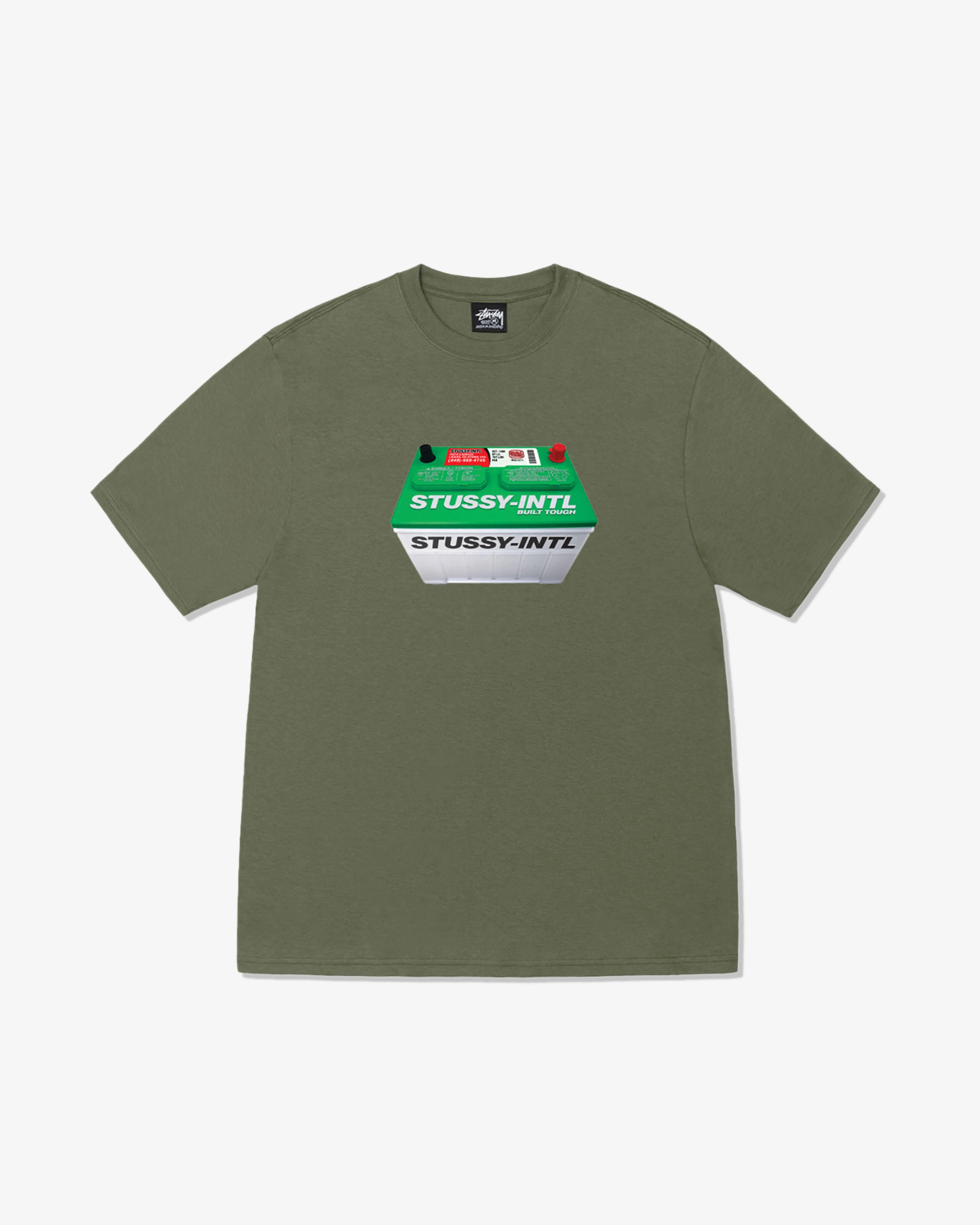 Stssy - Men's Battery T-Shirt - (Olive)