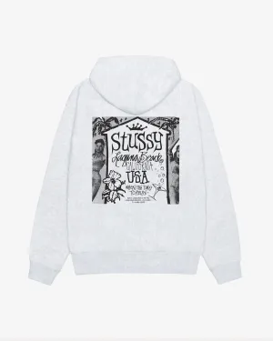Stssy - Men's Beach House Hoodie - (Ash Heather)