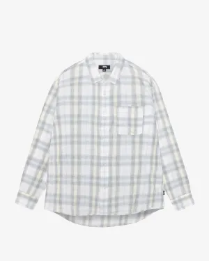 Stssy - Men's Beach Plaid Shirt - (Off White)