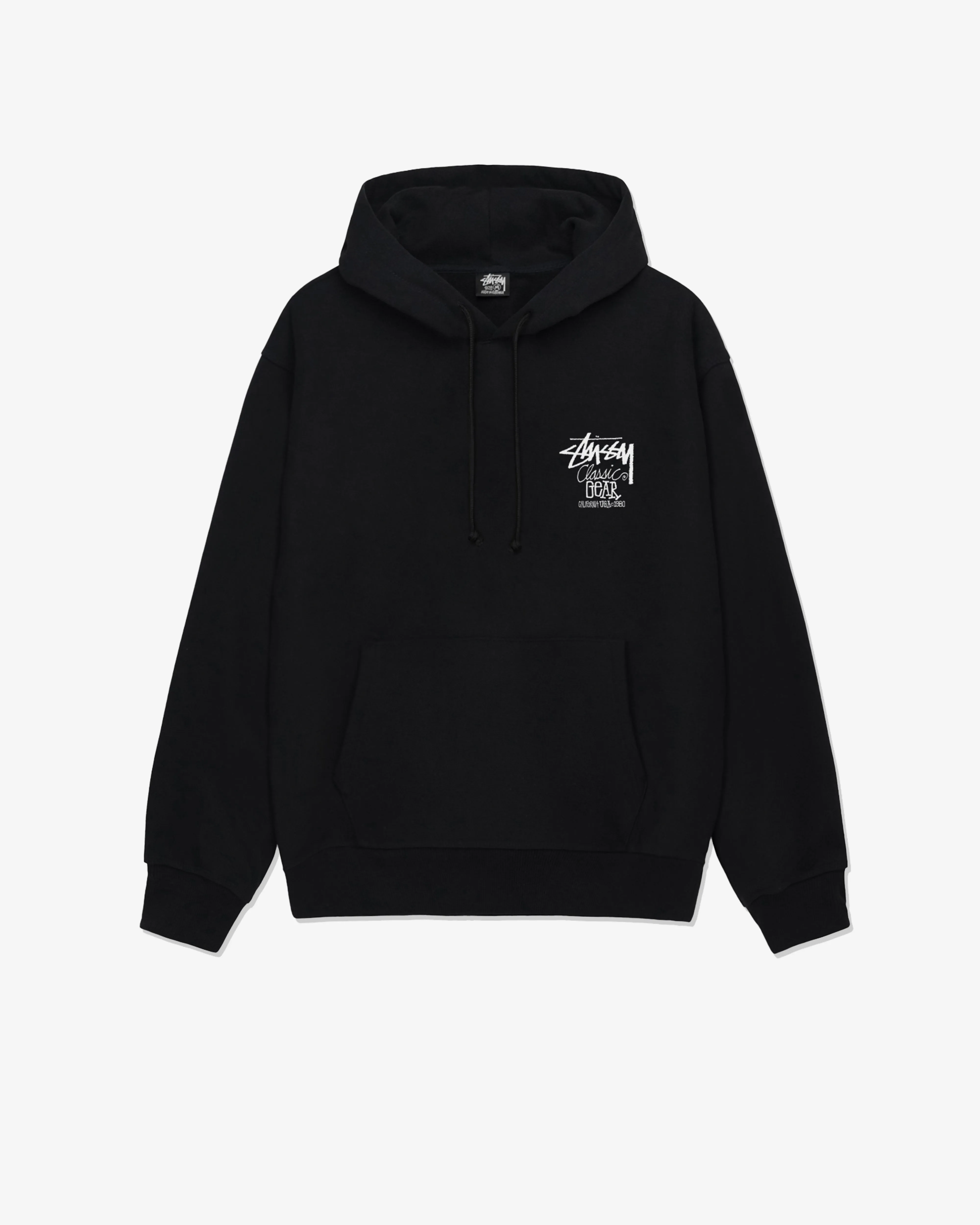 Stssy - Men's Classic Gear Hoodie - (Black)