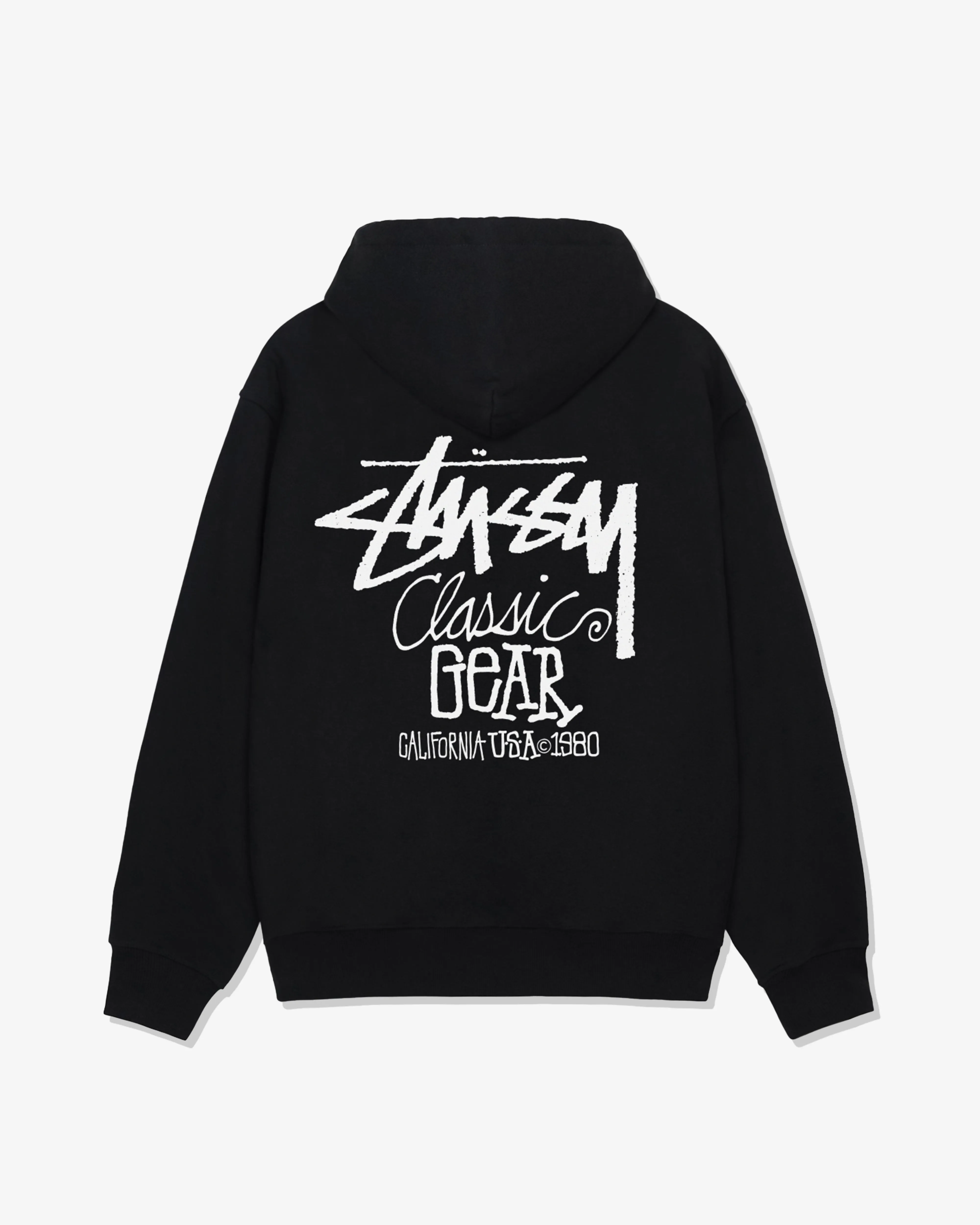 Stssy - Men's Classic Gear Hoodie - (Black)