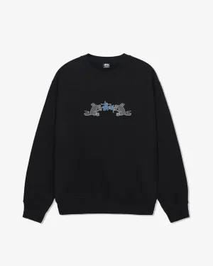 Stssy - Men's Homebrew Crewneck - (Black)
