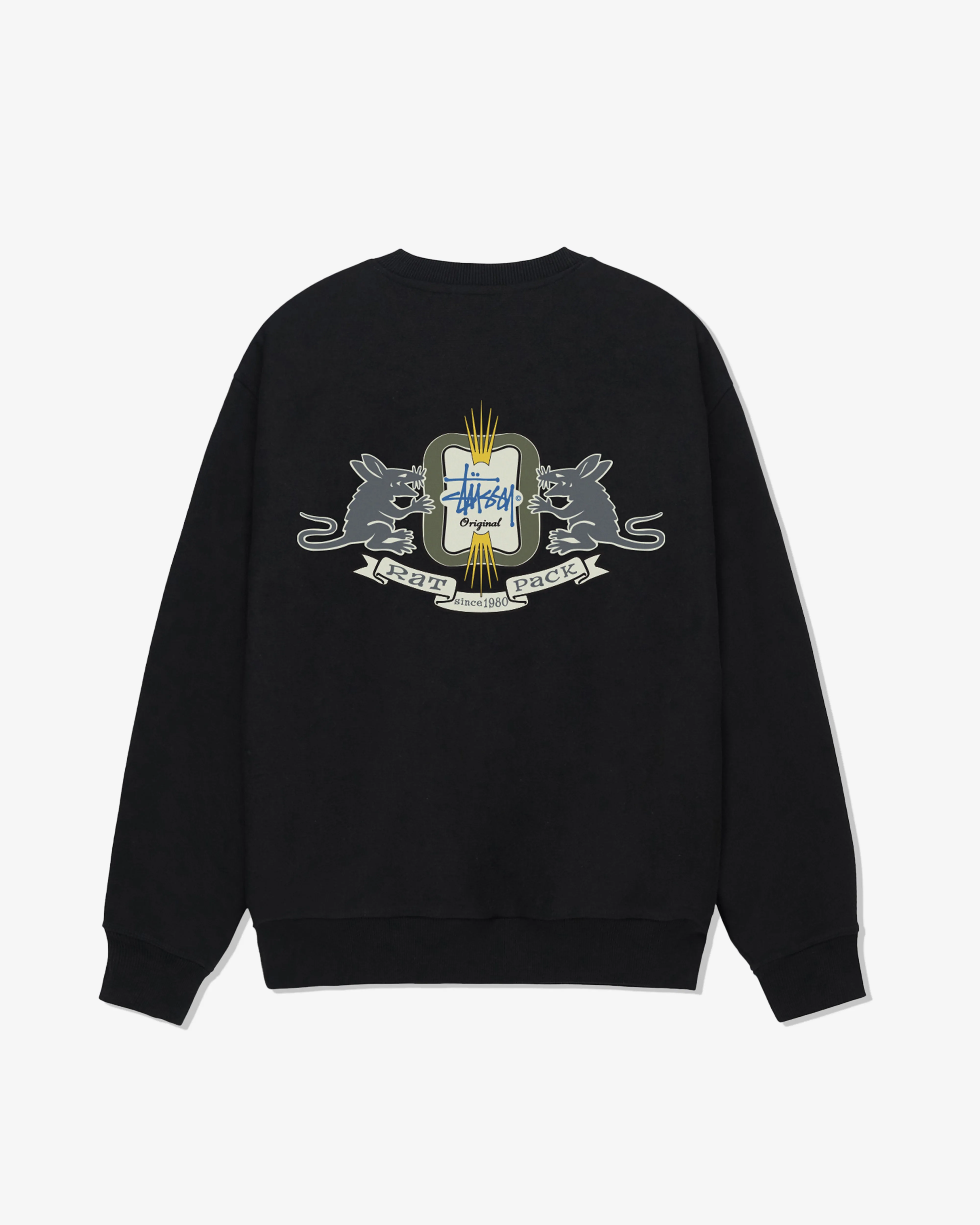 Stssy - Men's Homebrew Crewneck - (Black)