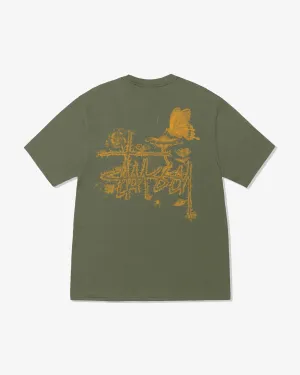 Stssy - Men's In Bloom T-Shirt - (Olive)