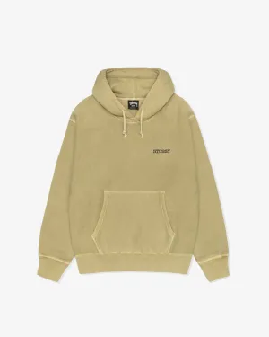 Stssy - Men's Jumbo Pig. Dyed Hoodie - (Elm)