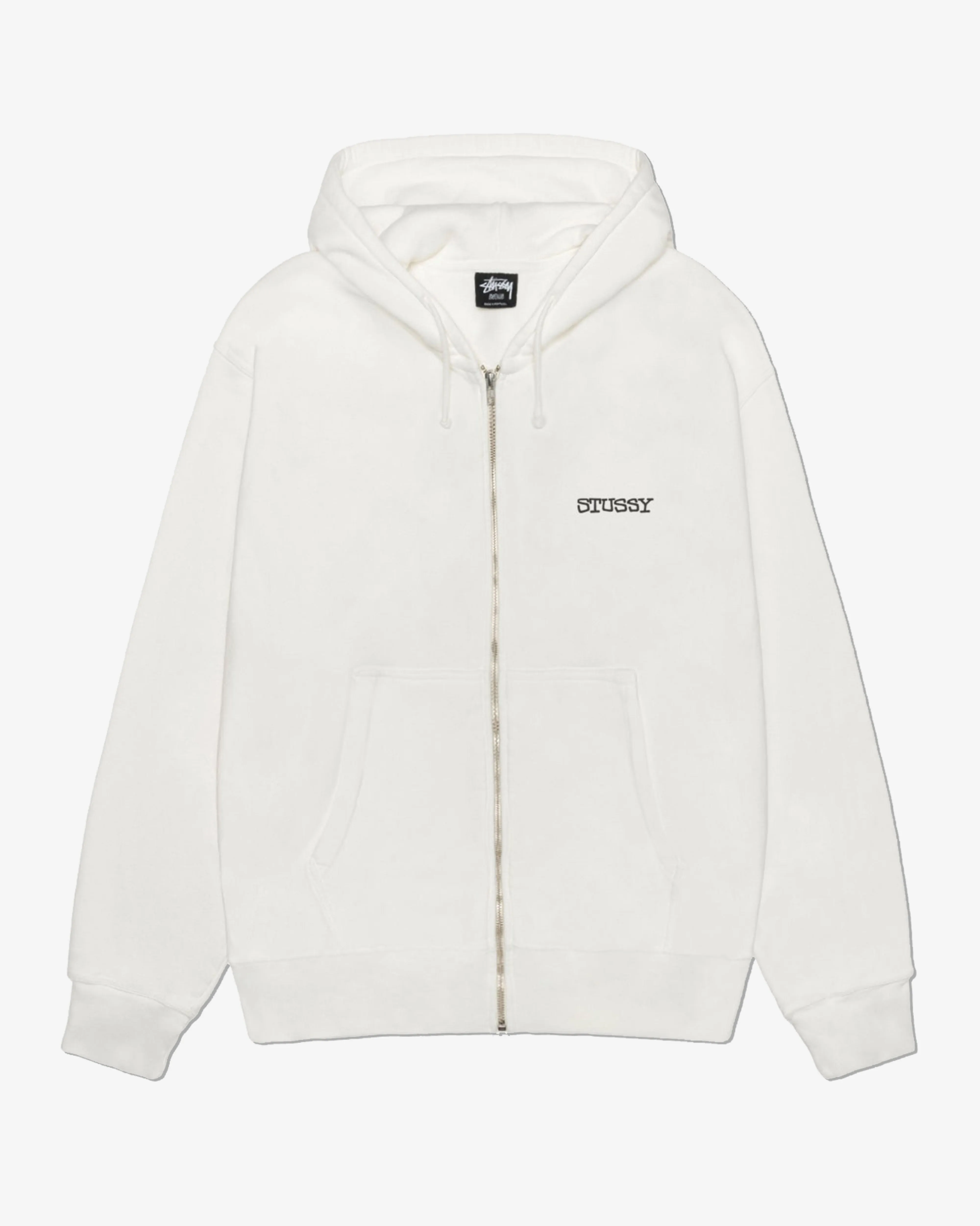 Stssy - Men's Jumbo Pig. Dyed Hoodie - (Natural)