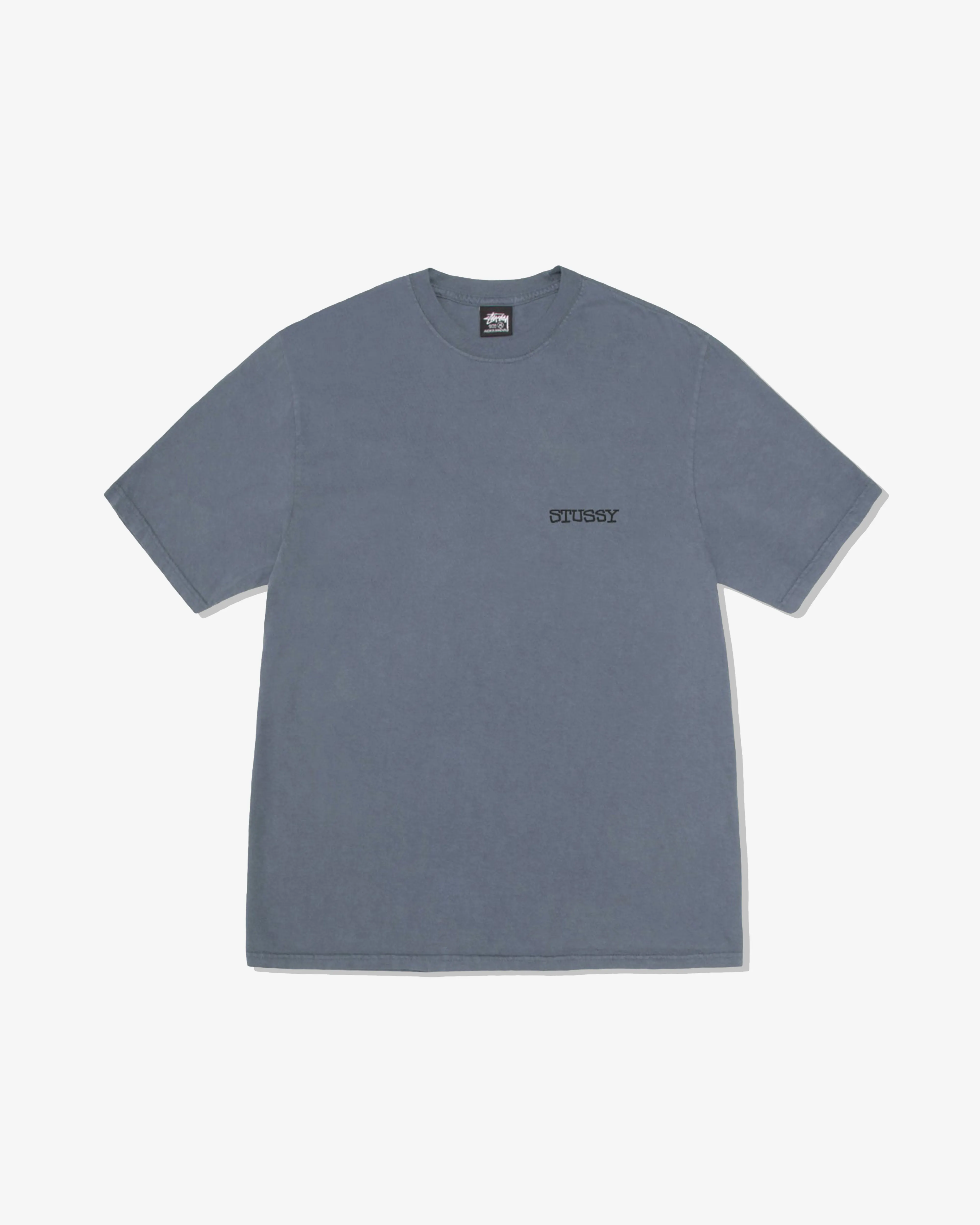 Stssy - Men's Jumbo Pig. Dyed T-Shirt - (Navy)