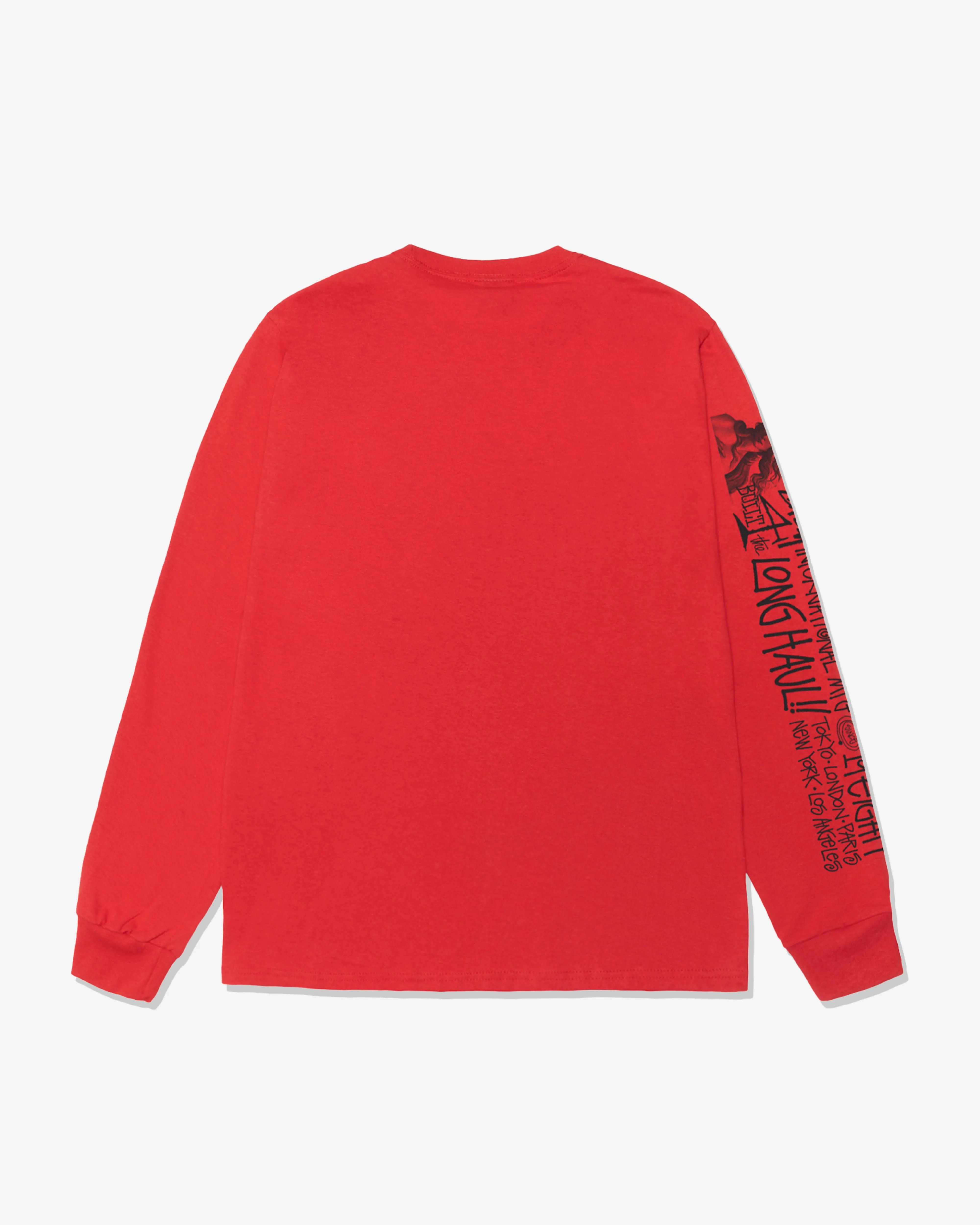 Stssy - Men's Long Haul Long Sleeve T-Shirt - (Cayenne)