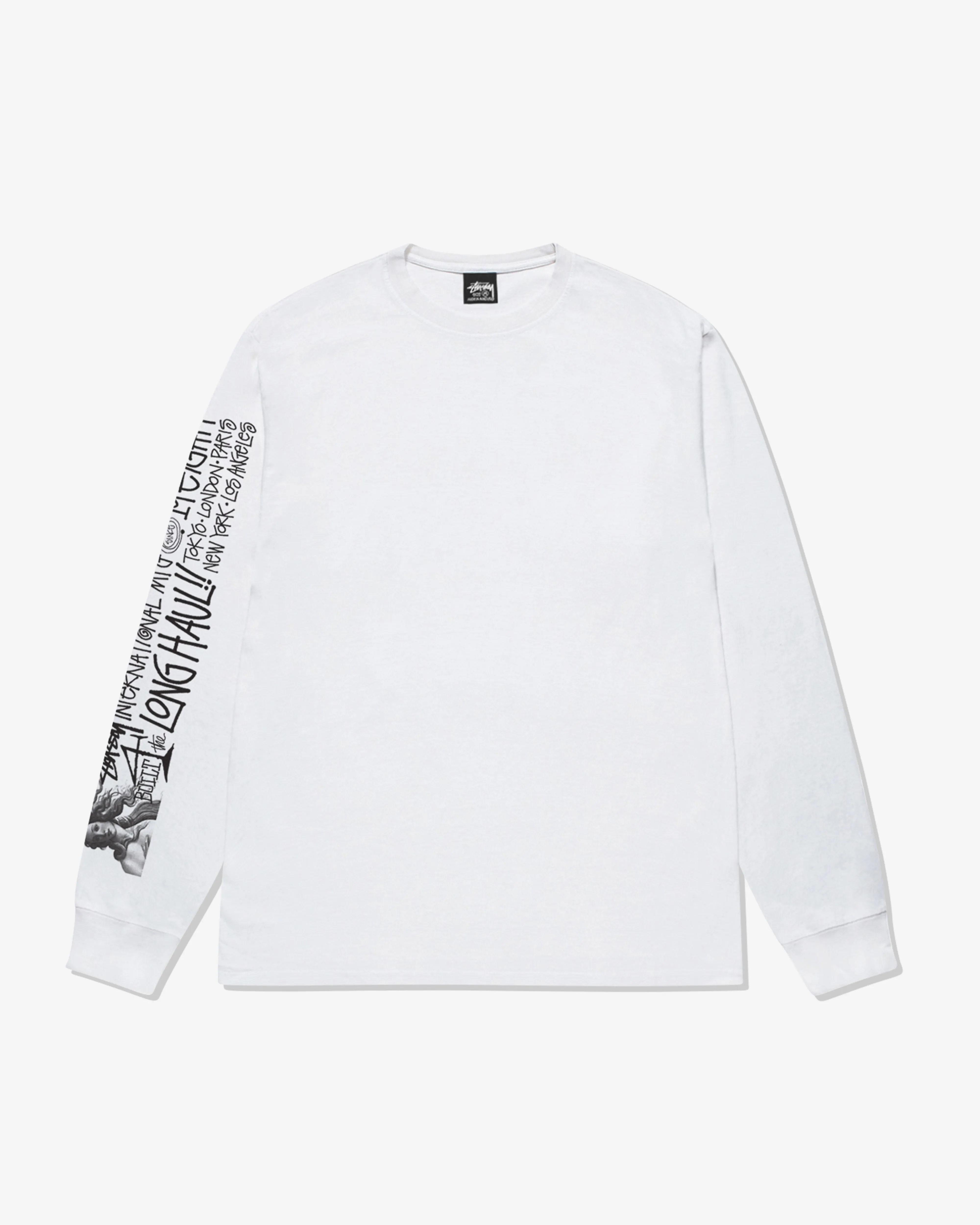 Stssy - Men's Long Haul Long Sleeve T-Shirt - (White)