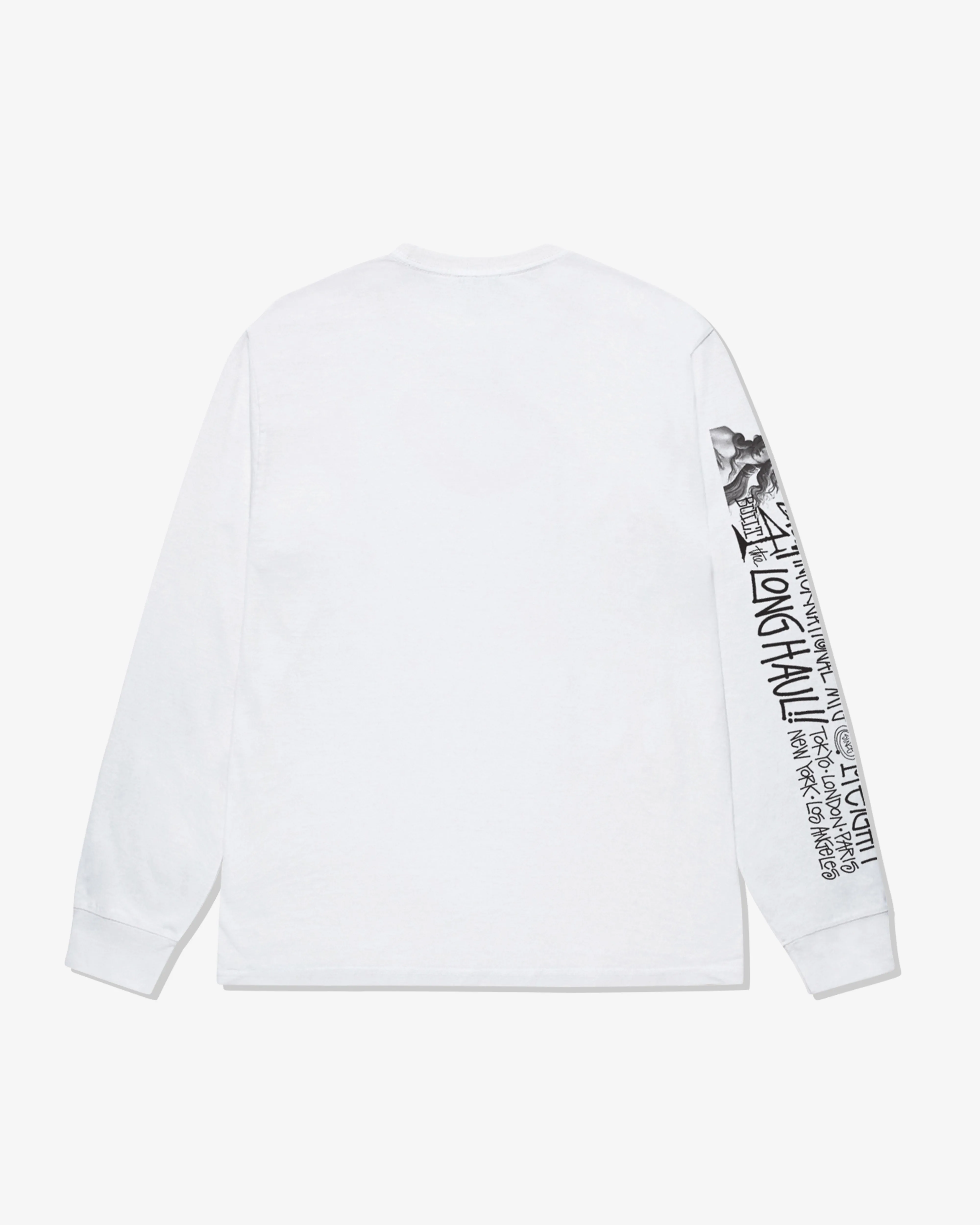 Stssy - Men's Long Haul Long Sleeve T-Shirt - (White)