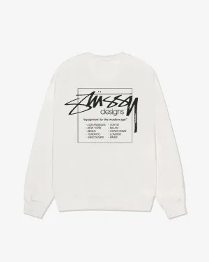 Stssy - Men's Modern Age Pig. Dyed Crew - (Natural)