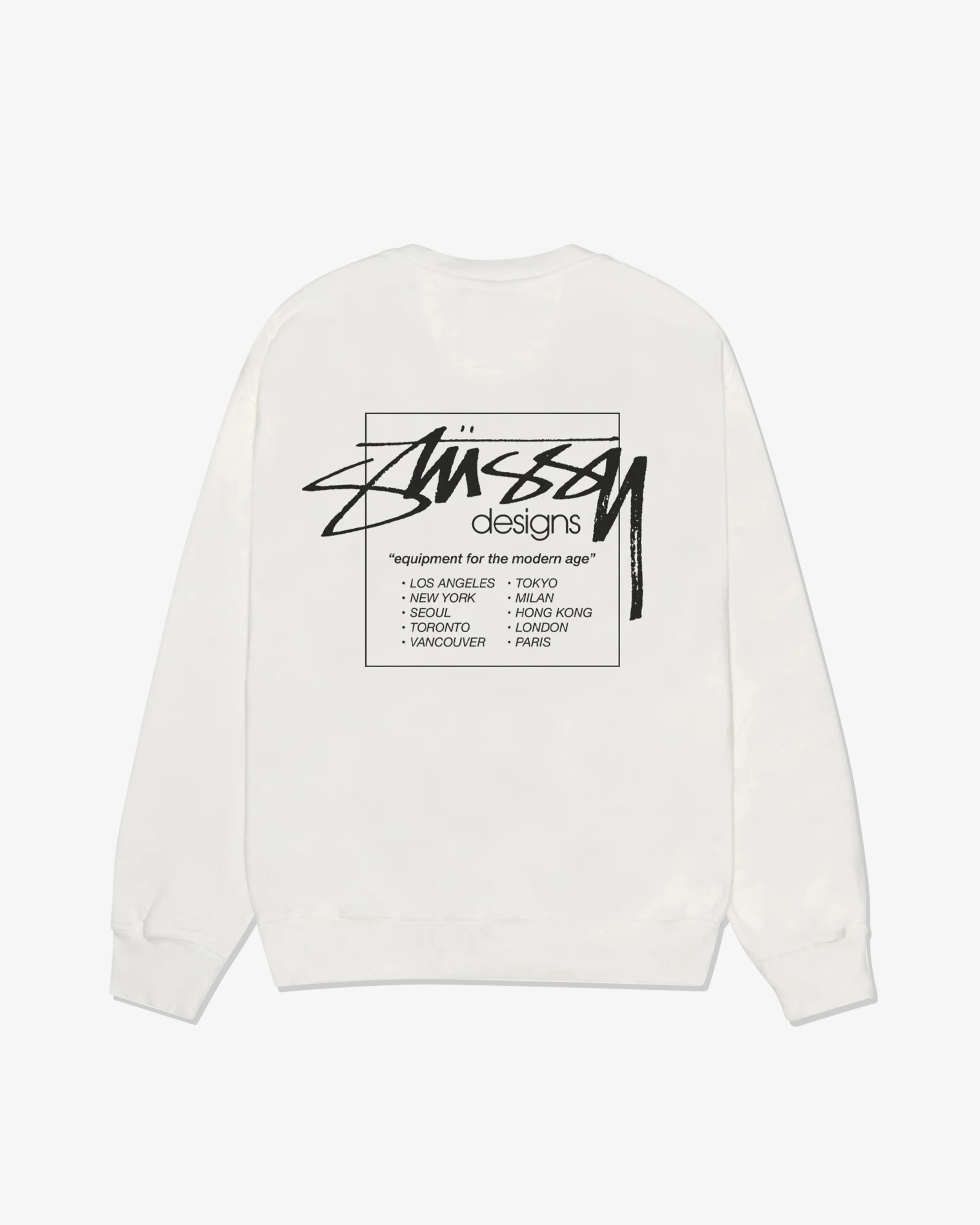 Stssy - Men's Modern Age Pig. Dyed Crew - (Natural)