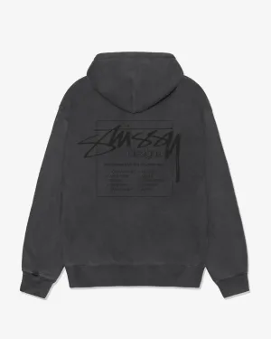 Stssy - Men's Modern Age Pig. Dyed Hoodie - (Black)