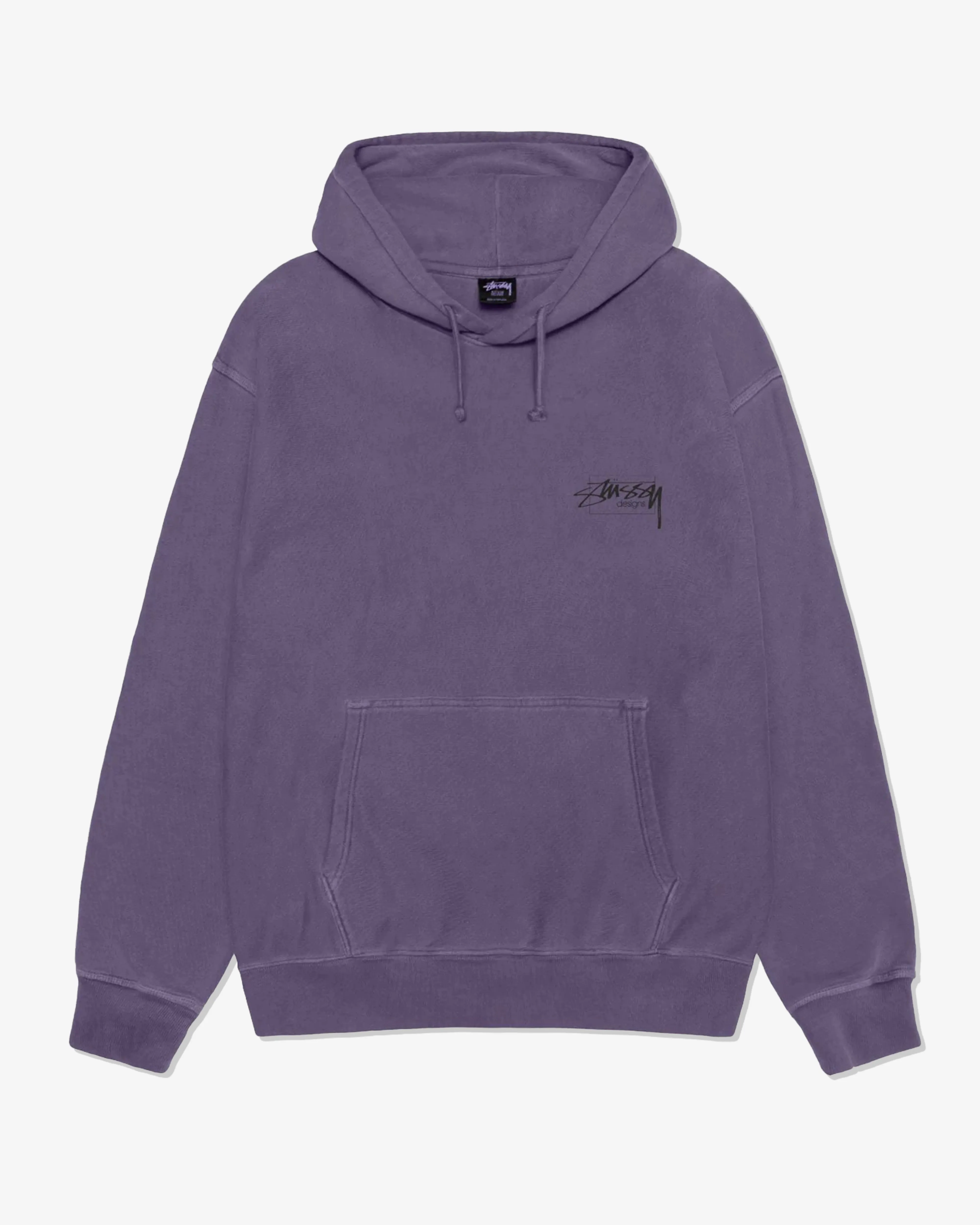 Stssy - Men's Modern Age Pig. Dyed Hoodie - (Grape)
