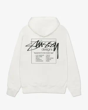 Stssy - Men's Modern Age Pig. Dyed Hoodie - (Natural)