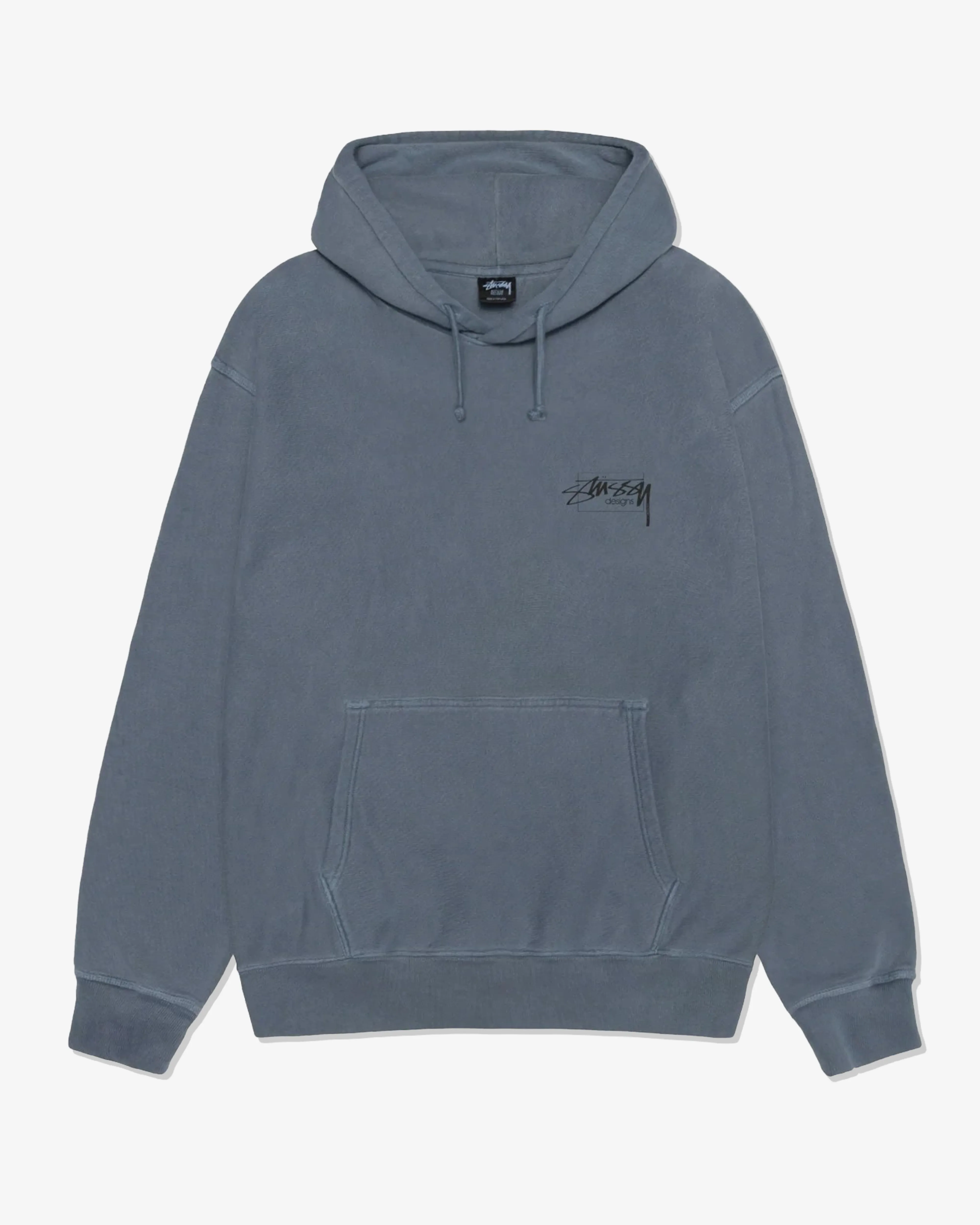 Stssy - Men's Modern Age Pig. Dyed Hoodie - (Navy)