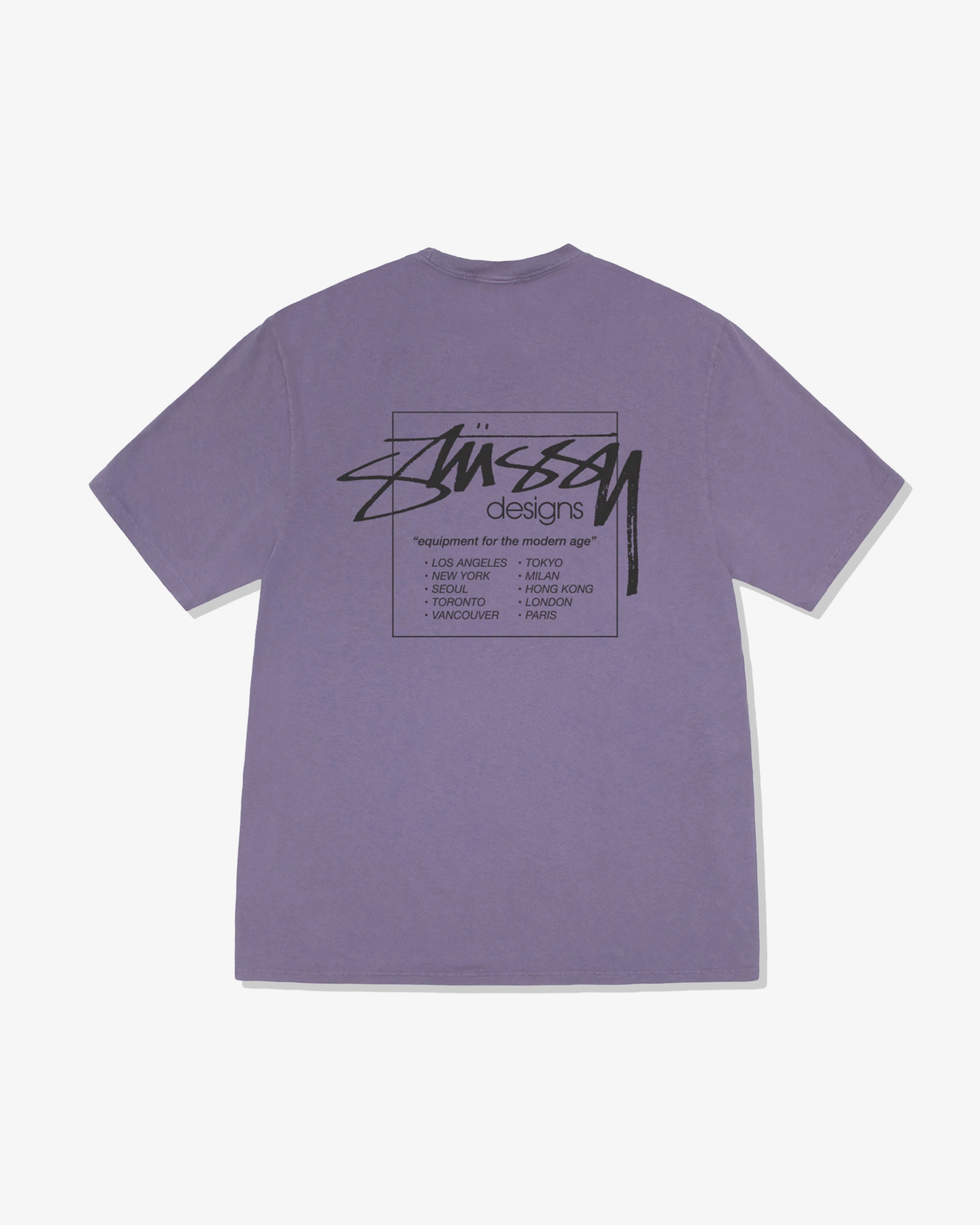 Stssy - Men's Modern Age Pig. Dyed T-Shirt - (Grape)