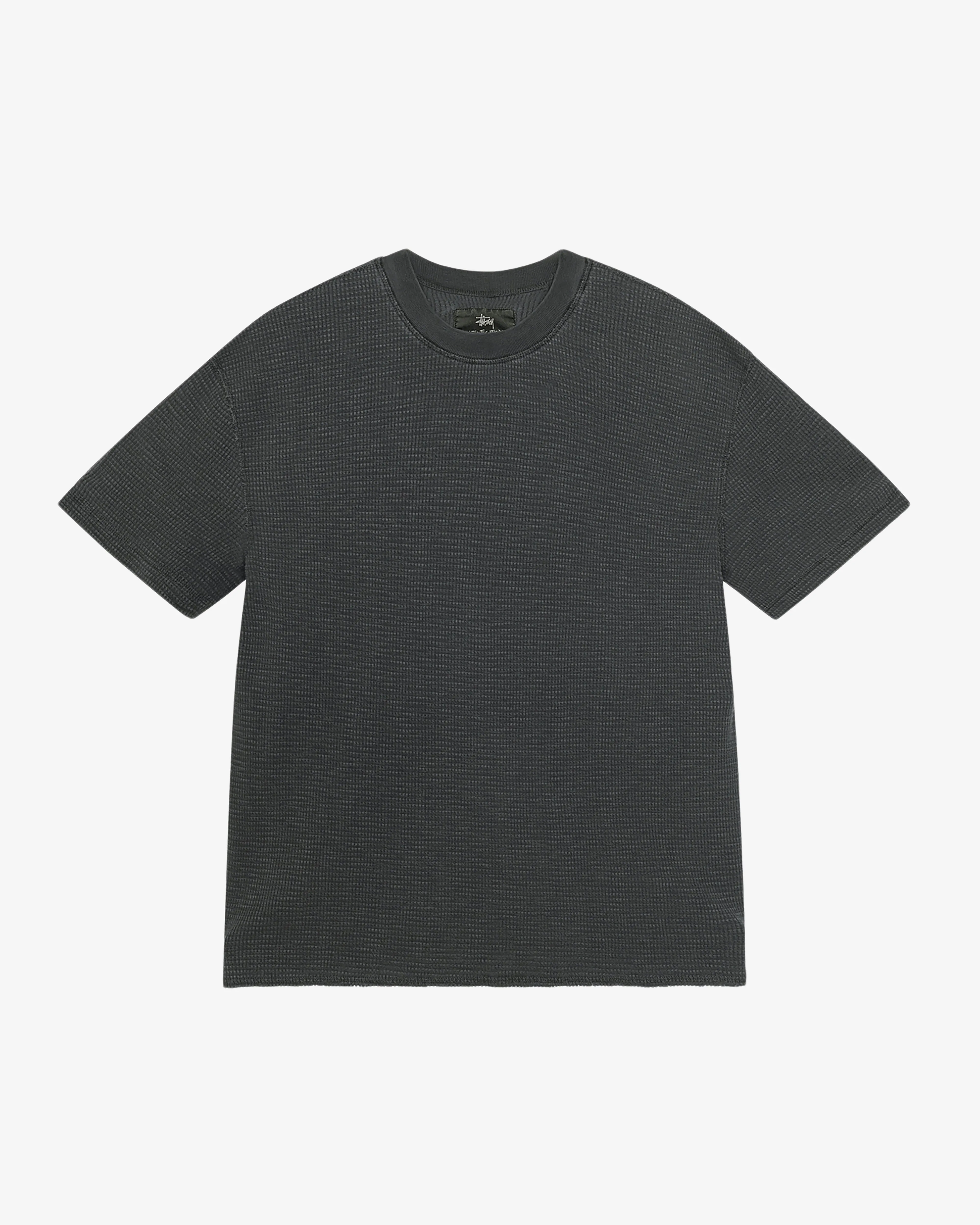 Stssy - Men's Pigment Dyed Short Sleeve Thermal - (Faded Black)