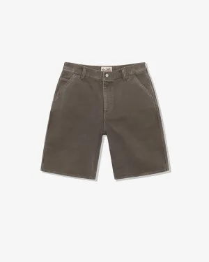 Stssy - Men's Work Short Washed Canvas - (Brown)