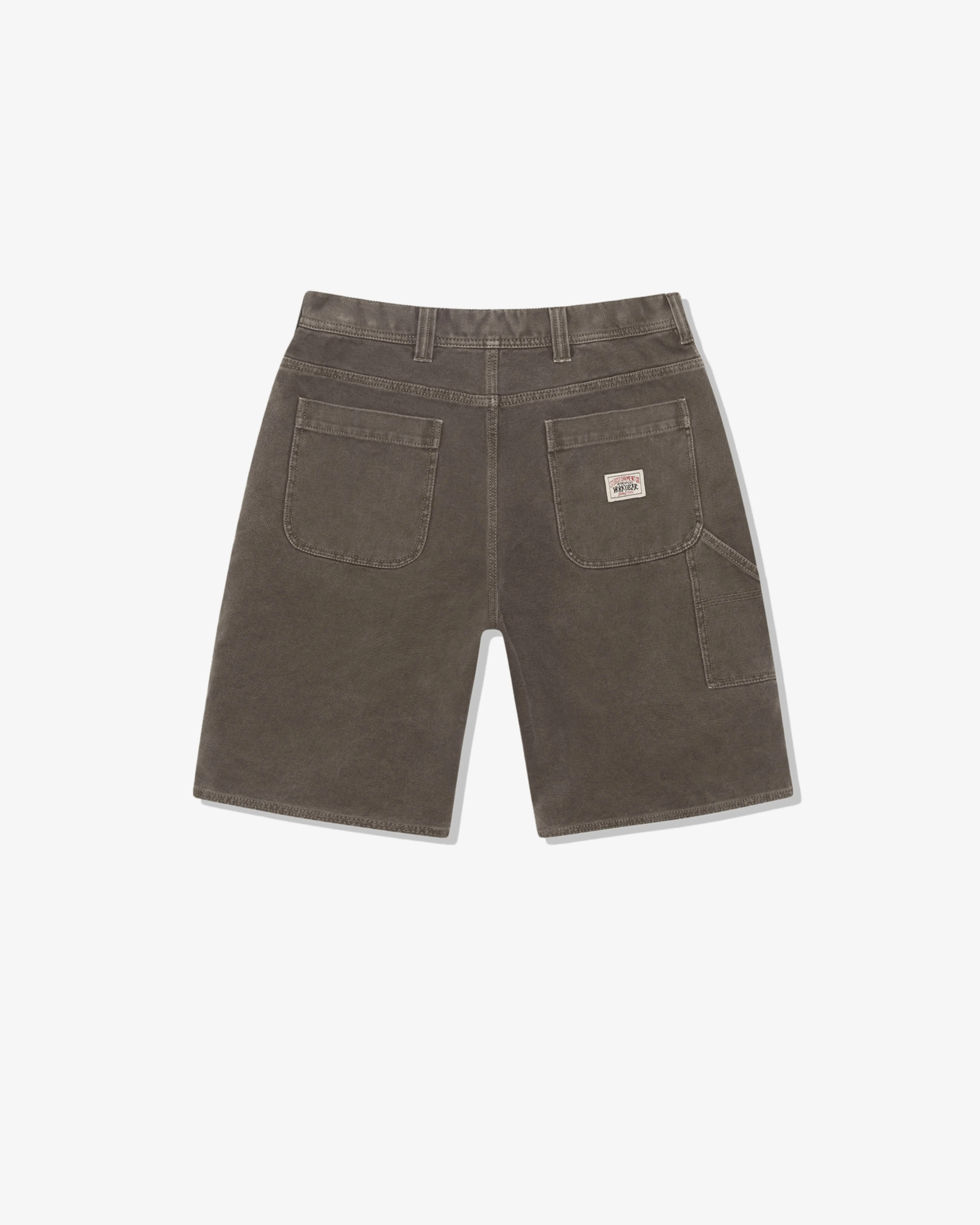 Stssy - Men's Work Short Washed Canvas - (Brown)