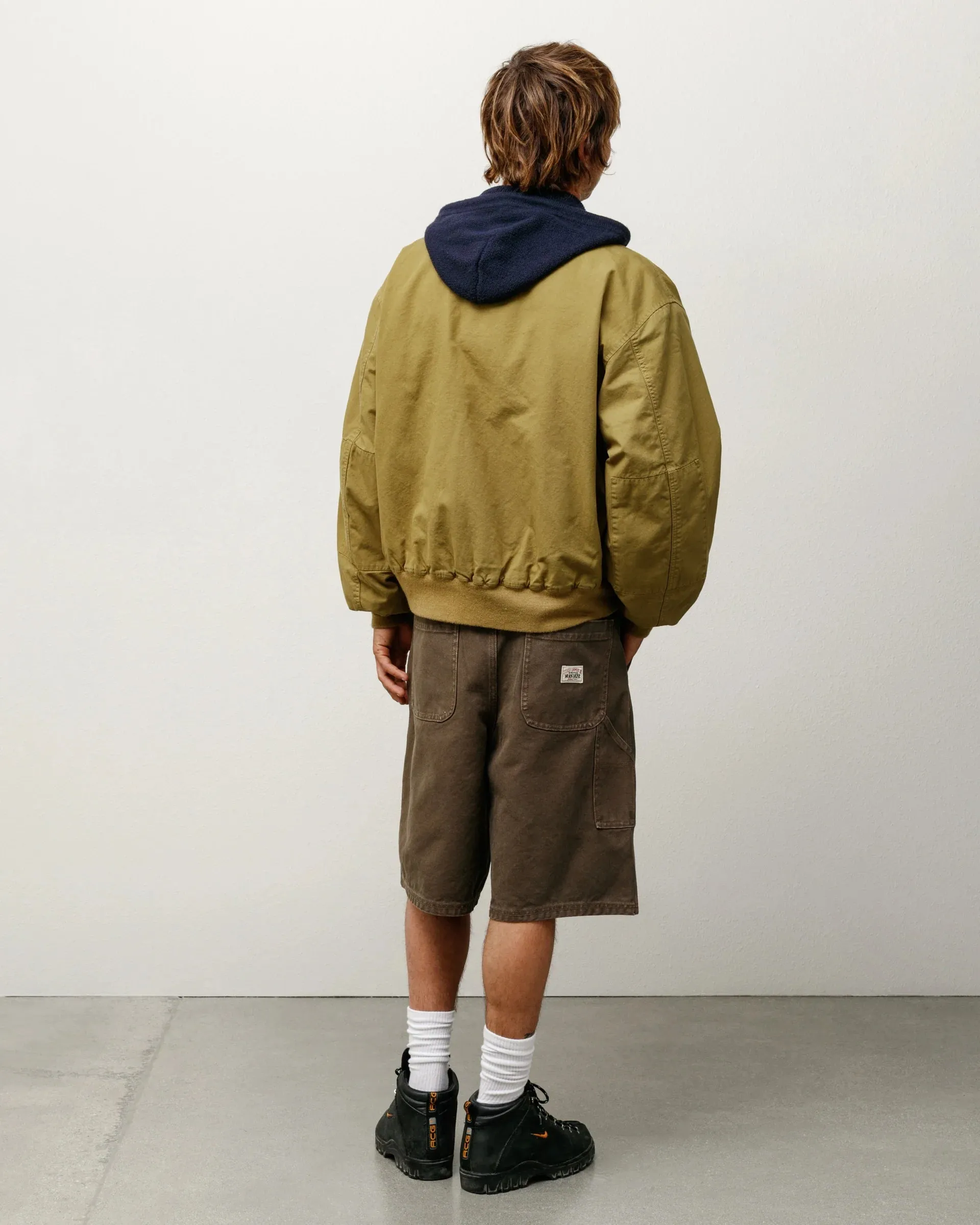 Stssy - Men's Work Short Washed Canvas - (Brown)