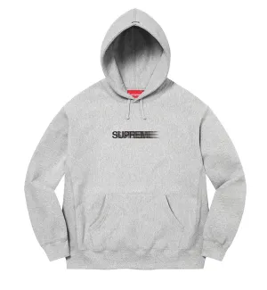 Supreme SS23 Week 1 Motion Logo Hoodie (Grey)