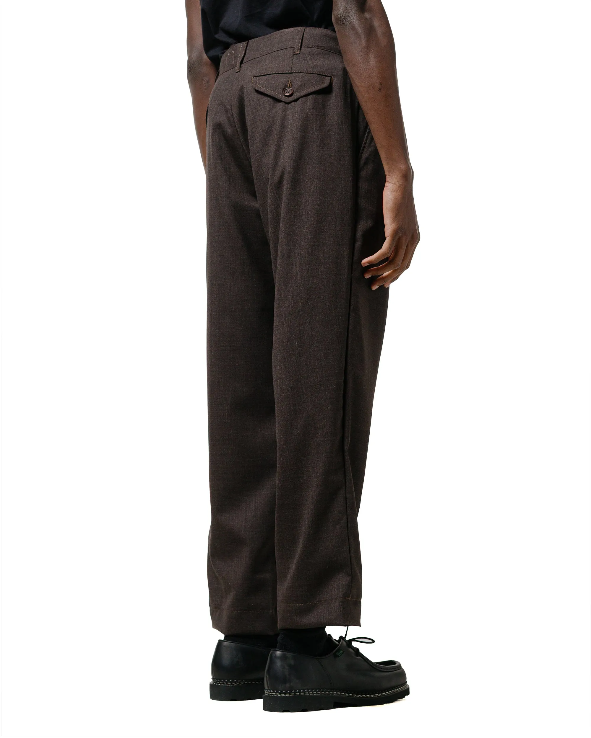 The Corona Utility CP026 2T Desert Slacks Wool Tropical Cloth Top Brown