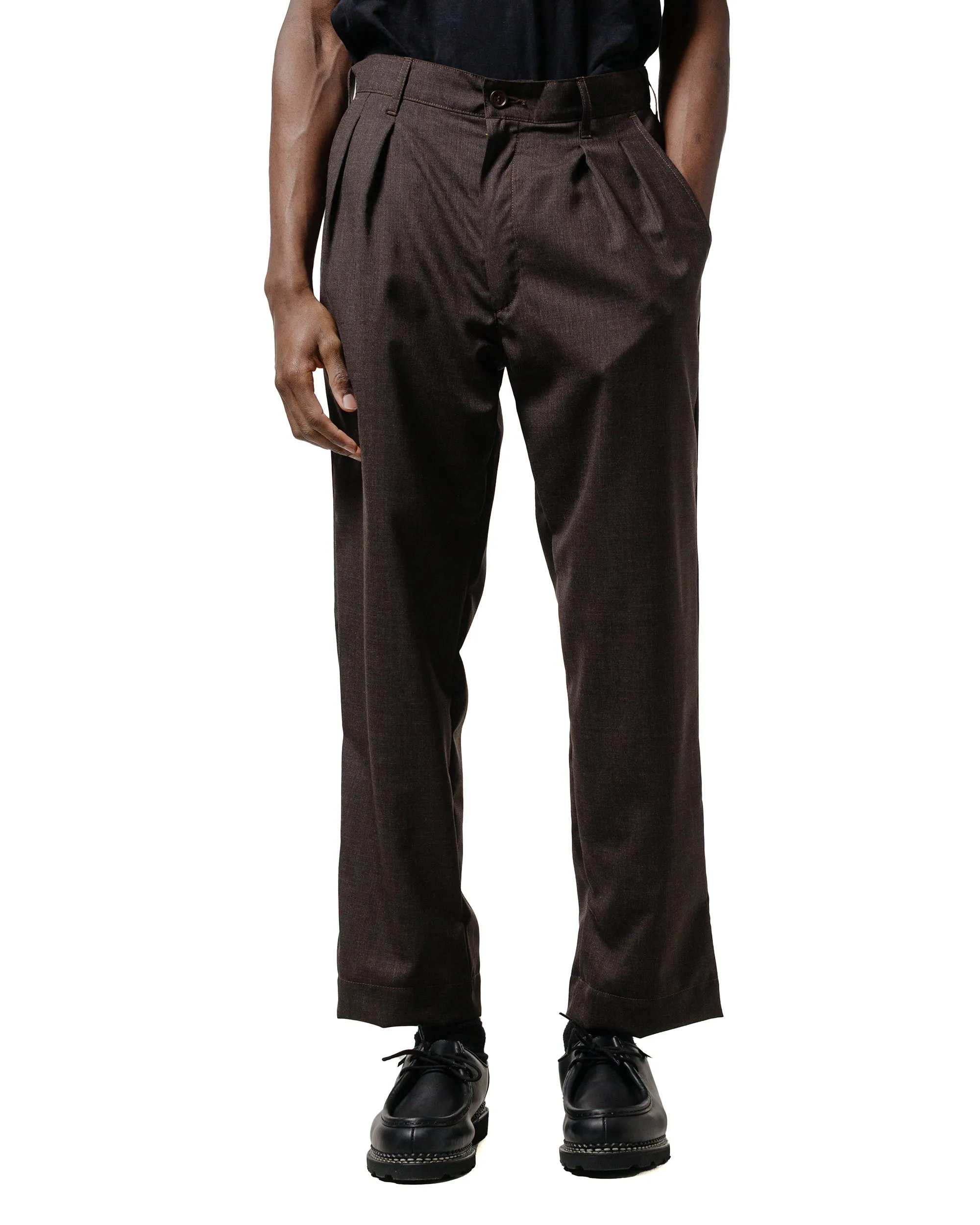 The Corona Utility CP026 2T Desert Slacks Wool Tropical Cloth Top Brown
