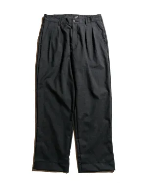 The Corona Utility CP026 2T Desert Slacks Wool Tropical Cloth Top Charcoal