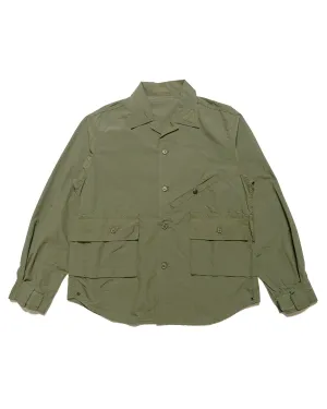 The Corona Utility CSJ001 Hunter Hiker Jac Shirt Cordura Ripstop Leaf Green