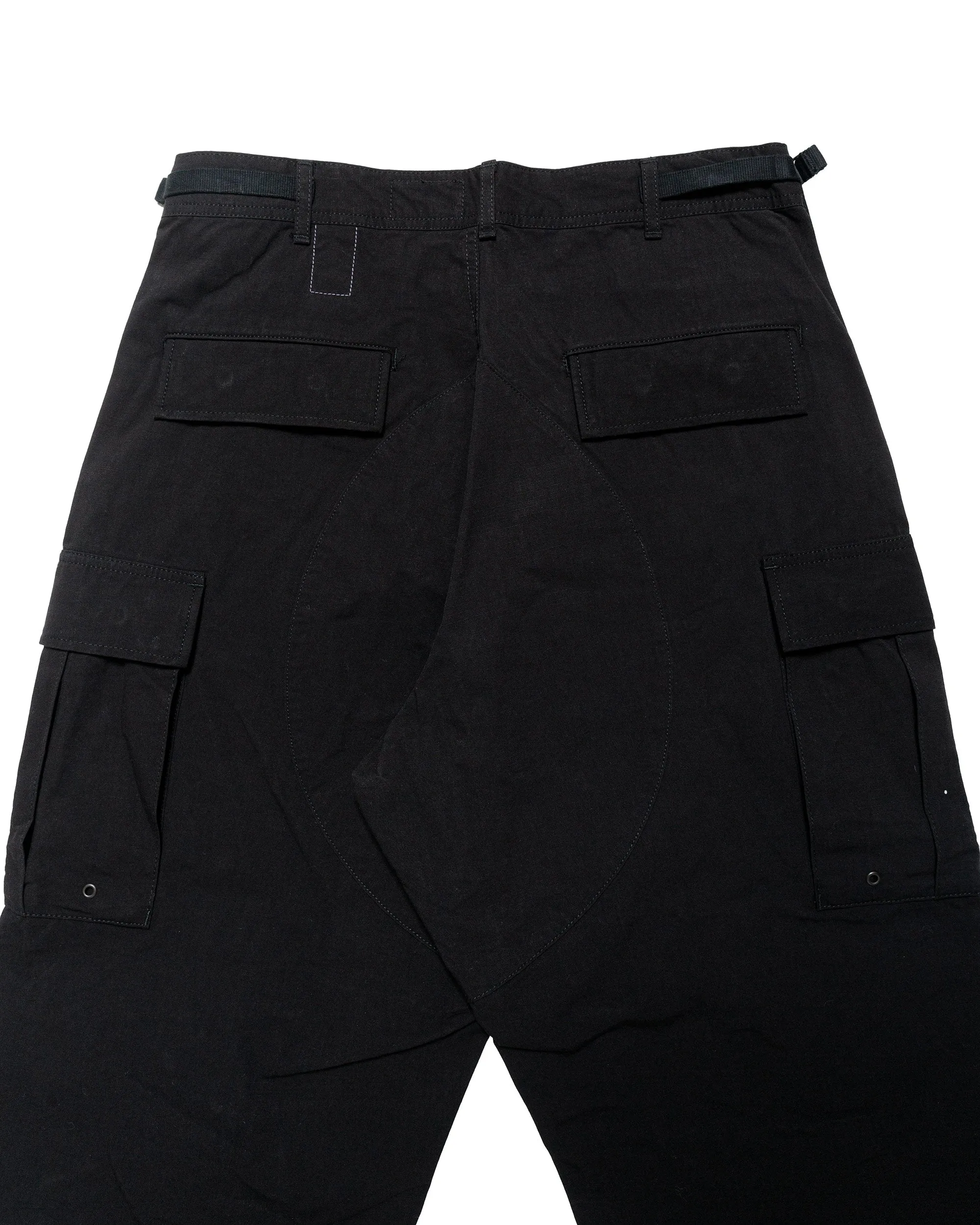 The Corona Utility FP026 Fatigue Slacks '357 B.D.U Slacks' Ripstop Poplin Black