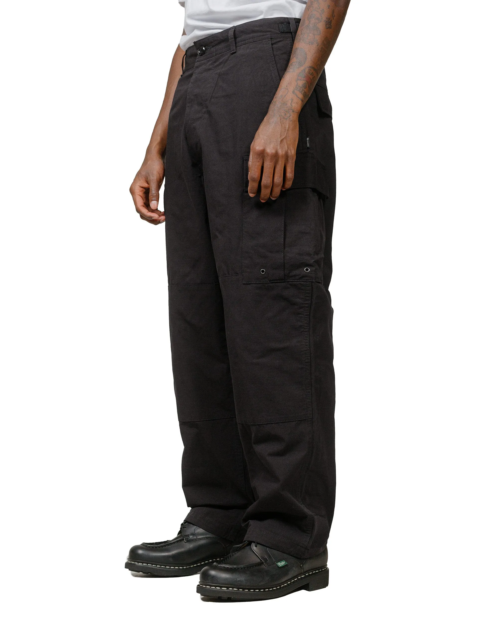 The Corona Utility FP026 Fatigue Slacks '357 B.D.U Slacks' Ripstop Poplin Black