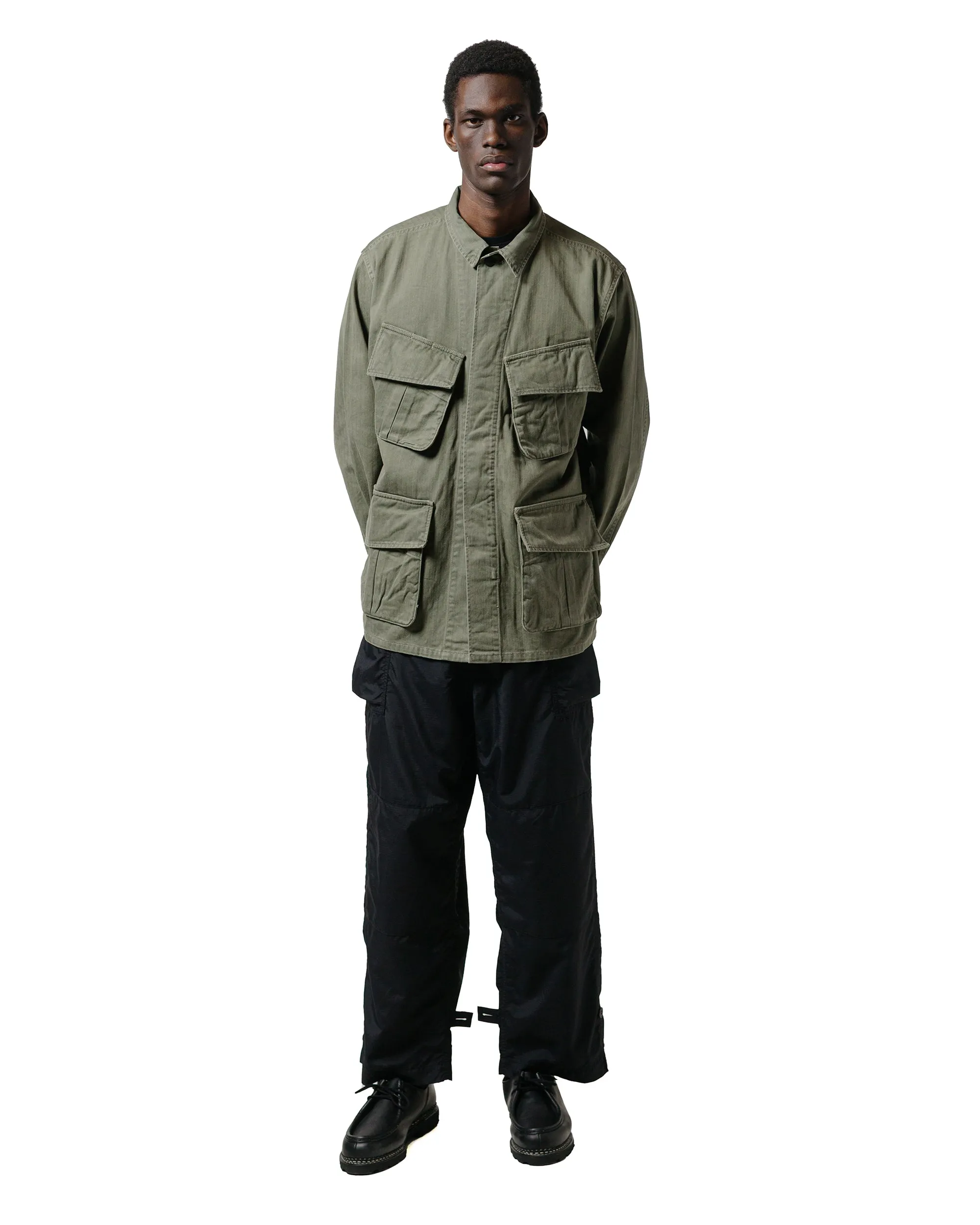 The Corona Utility FP028 M-43 Cargo Slacks SUPPLEX Nylon Ripstop Black