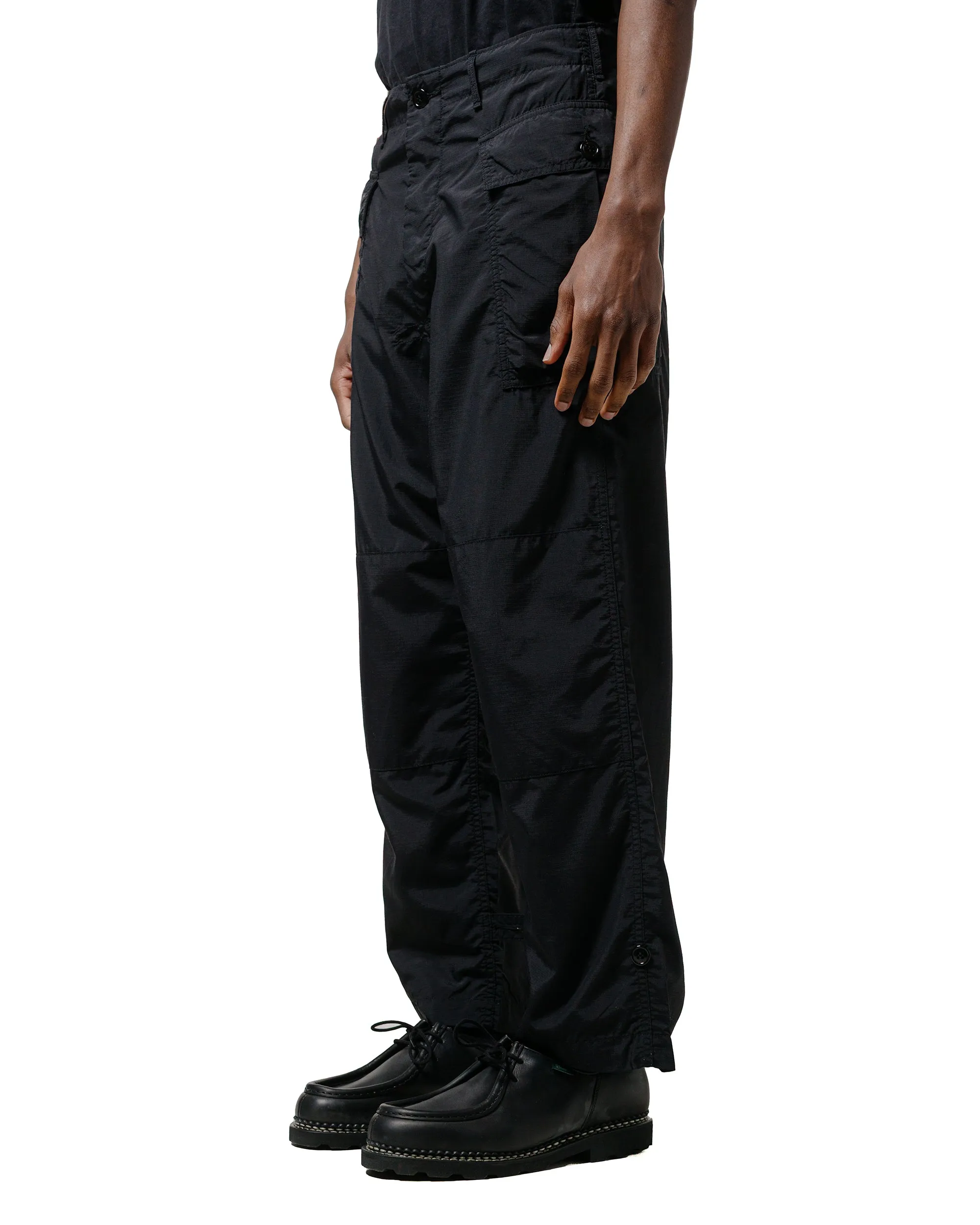 The Corona Utility FP028 M-43 Cargo Slacks SUPPLEX Nylon Ripstop Black