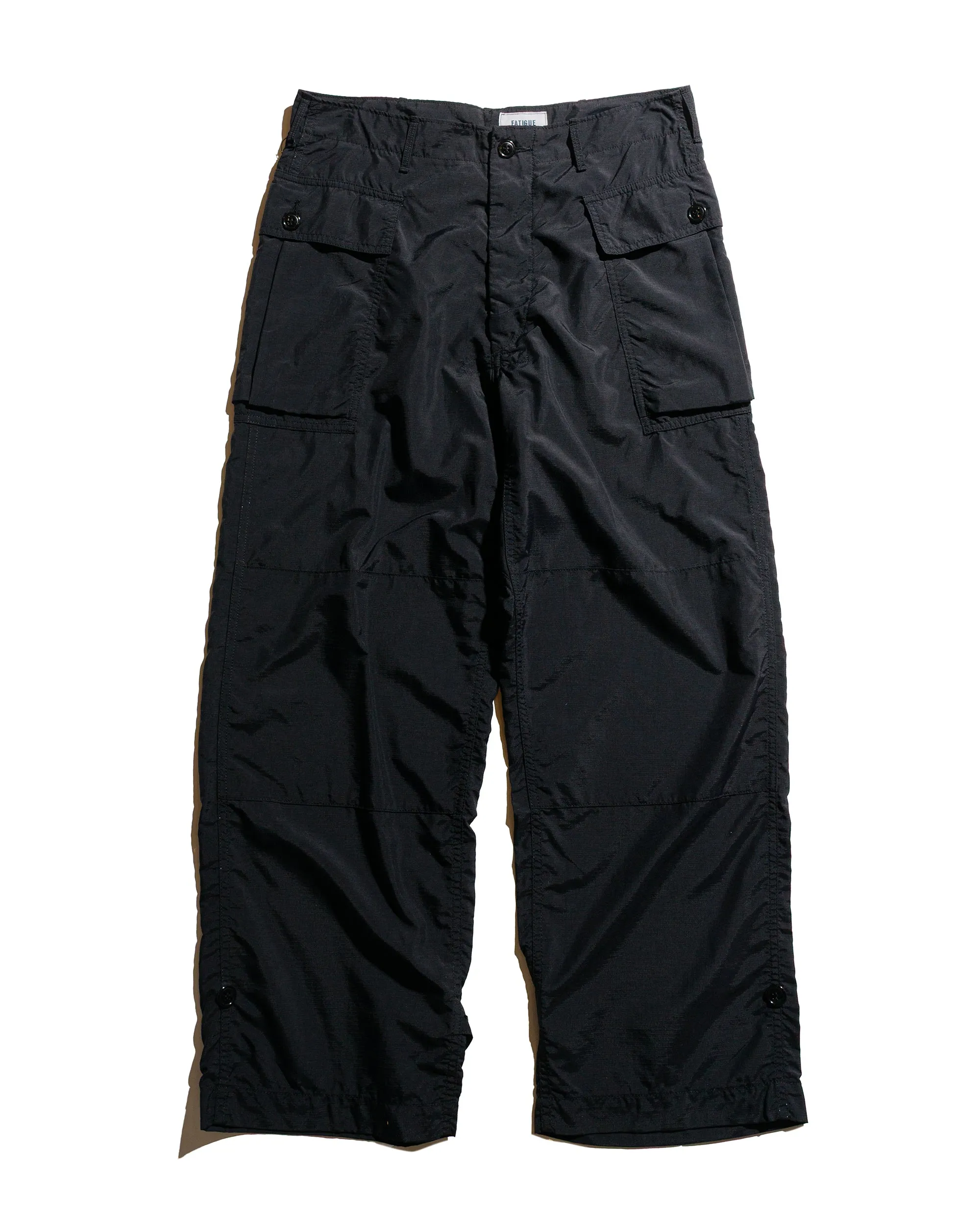 The Corona Utility FP028 M-43 Cargo Slacks SUPPLEX Nylon Ripstop Black