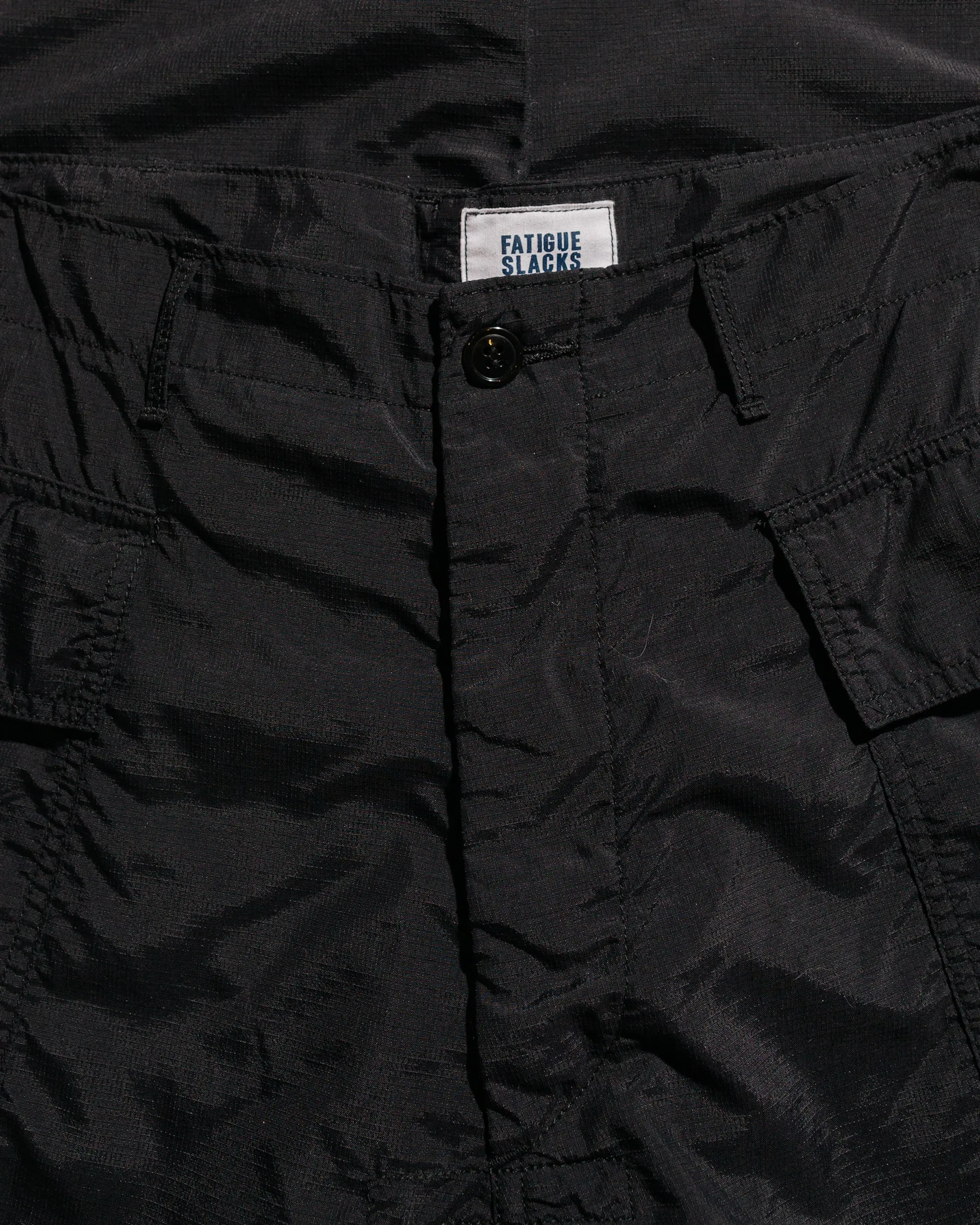 The Corona Utility FP028 M-43 Cargo Slacks SUPPLEX Nylon Ripstop Black