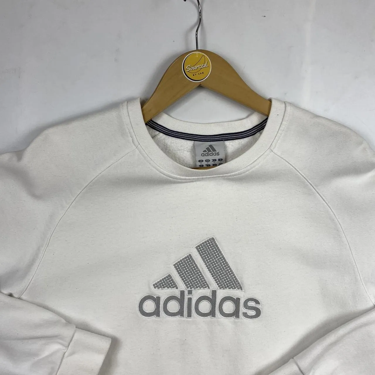 Vintage 90s Adidas Centre Logo Sweatshirt
