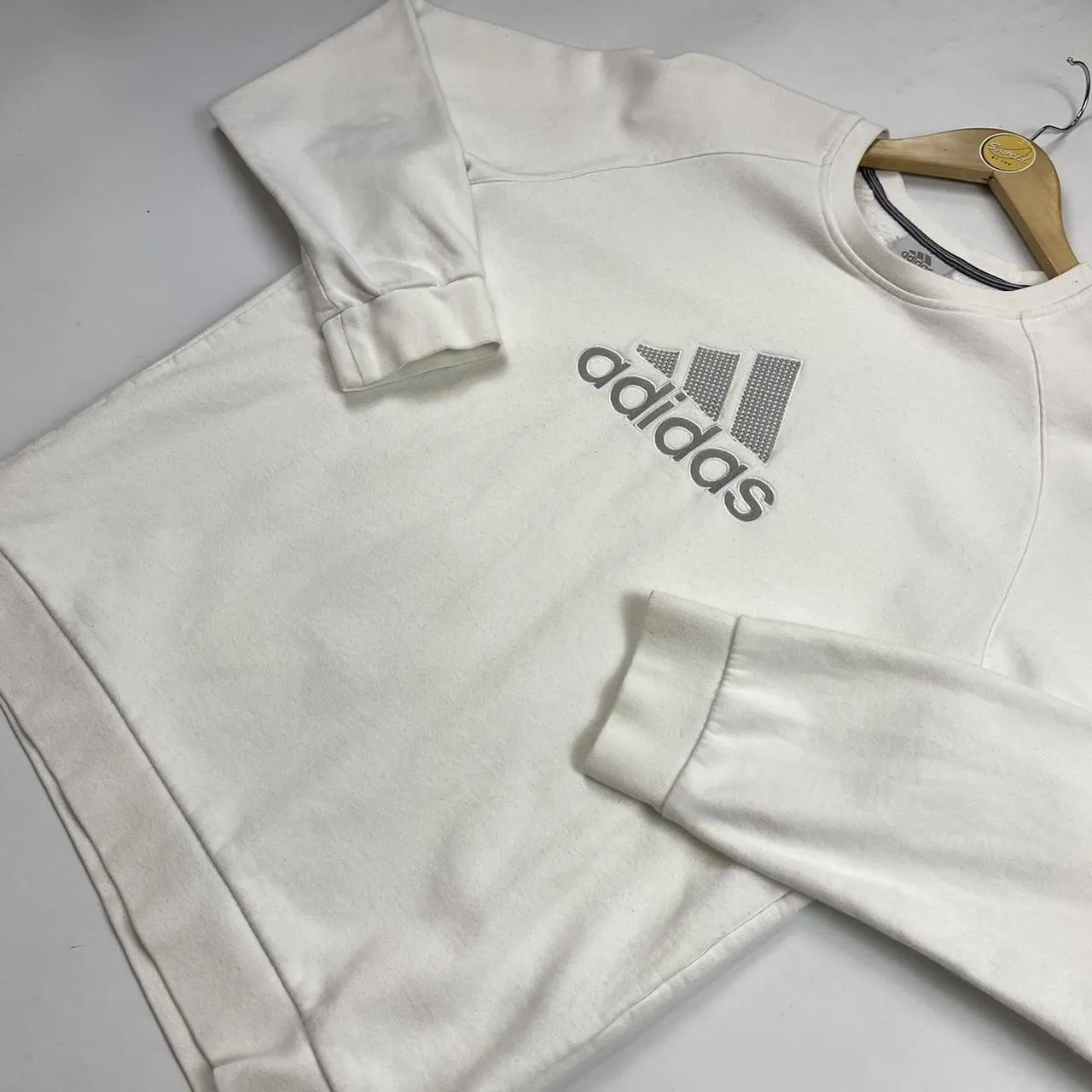 Vintage 90s Adidas Centre Logo Sweatshirt