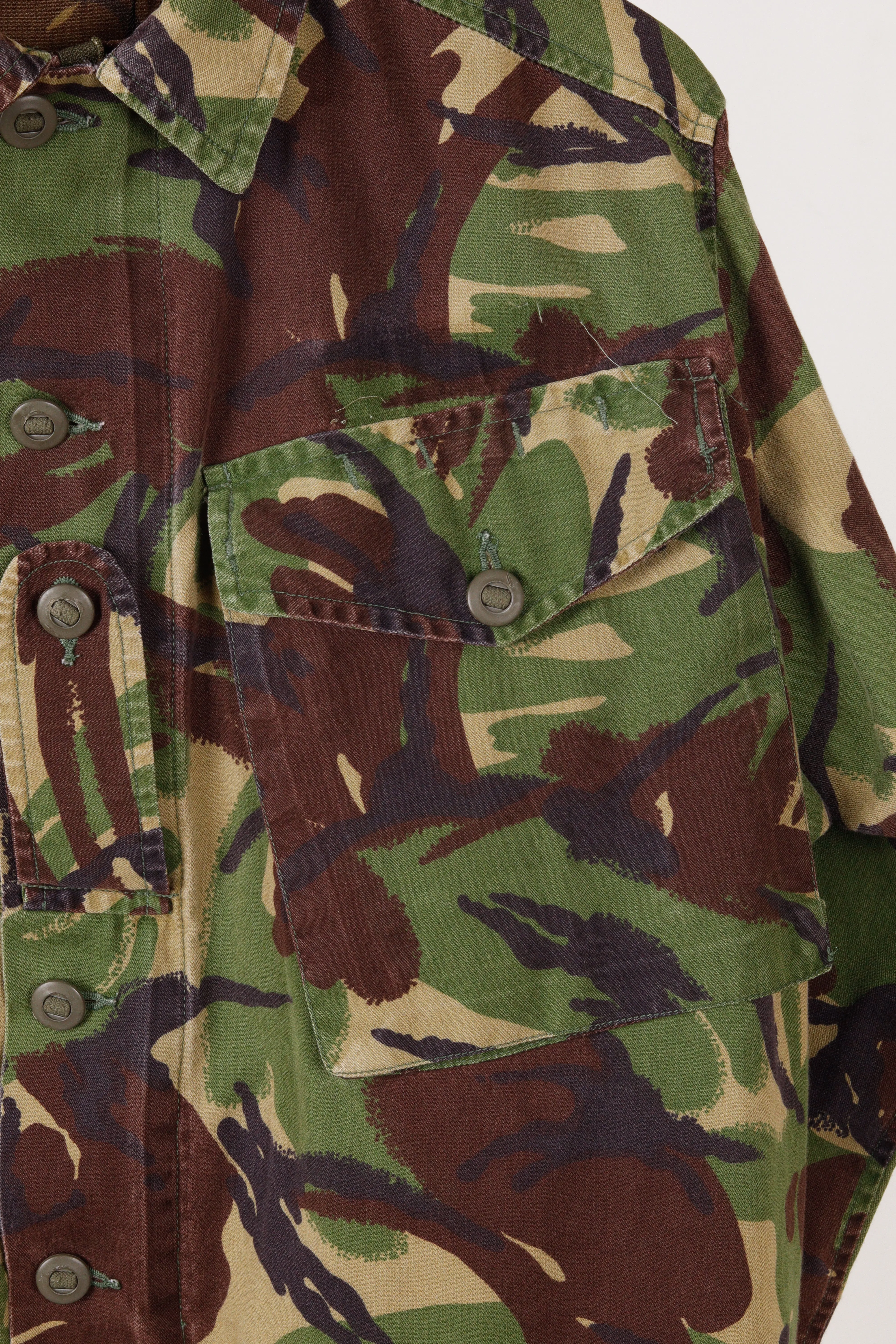 Vintage 90's British Army 'Parachute Patch DPM Combat' Lightweight Jacket Camo