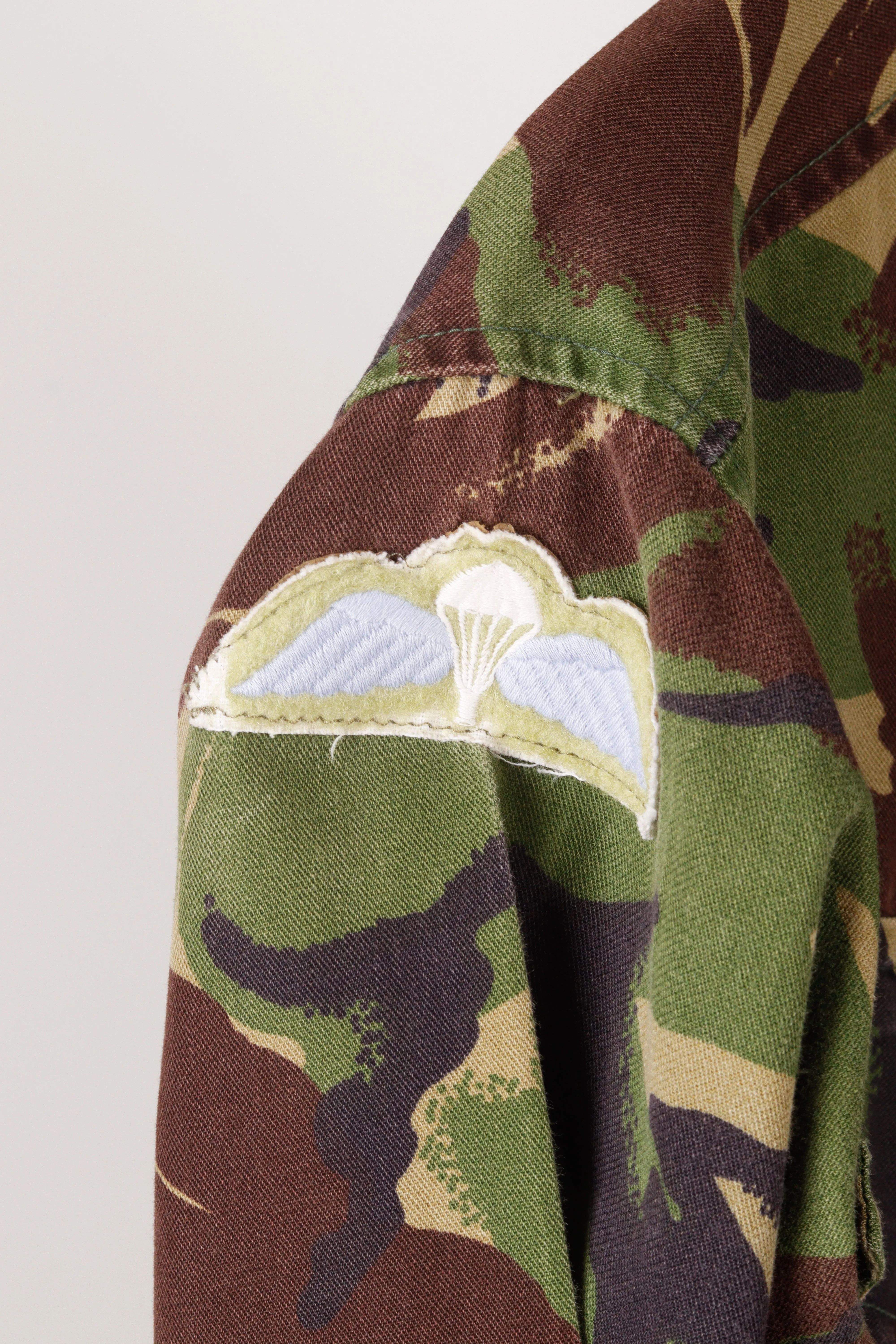 Vintage 90's British Army 'Parachute Patch DPM Combat' Lightweight Jacket Camo