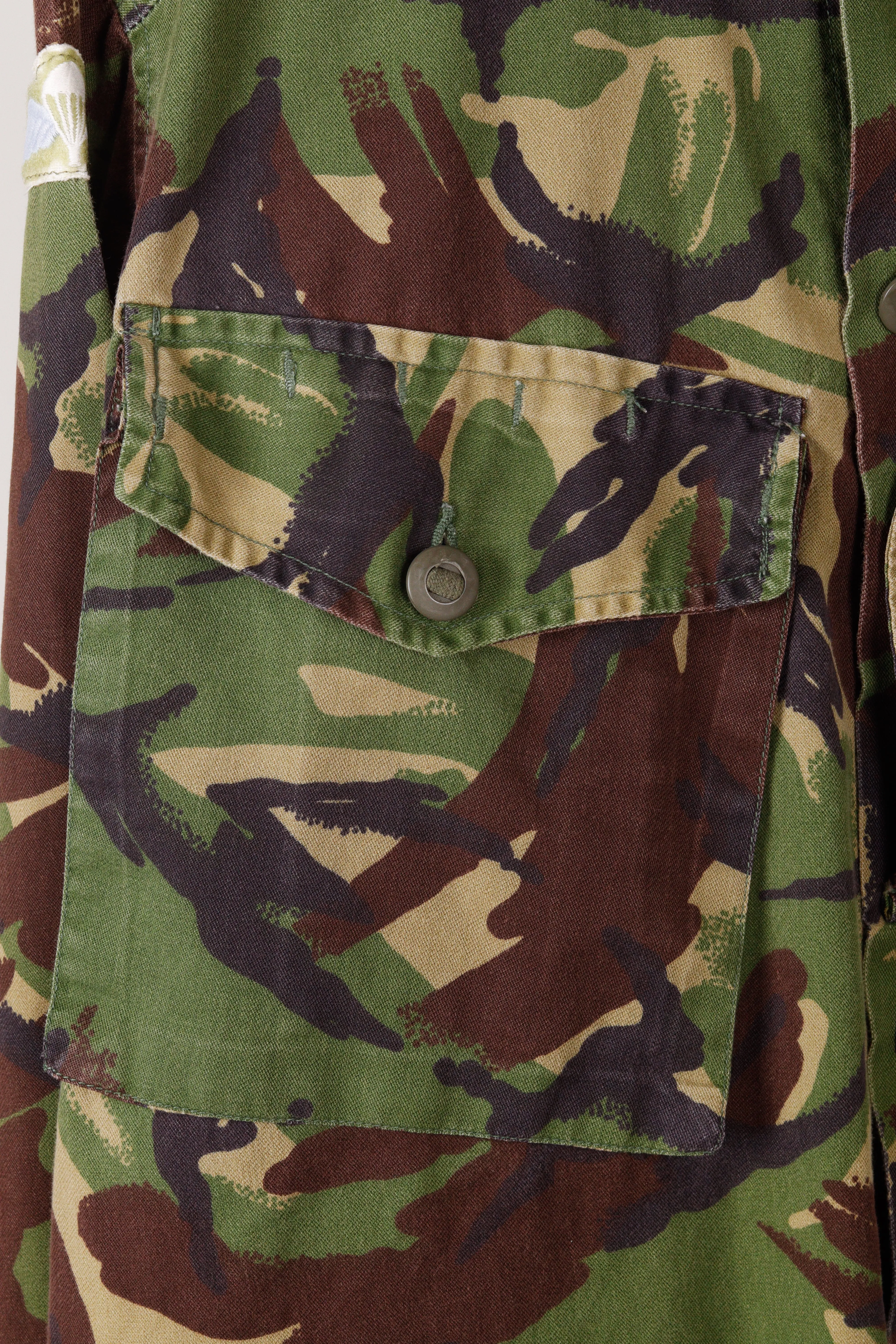 Vintage 90's British Army 'Parachute Patch DPM Combat' Lightweight Jacket Camo
