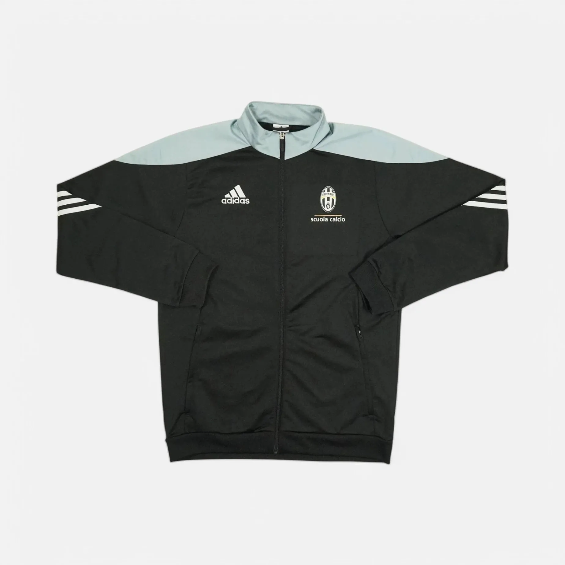 Vintage Adidas Black Trackjacket (M)